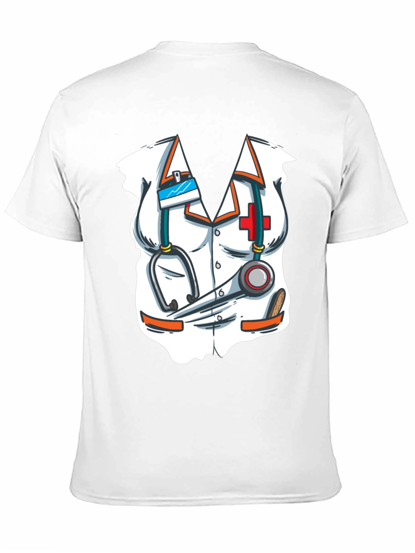 Nurse Costume T-Shirt - Novelty Graphic Tee