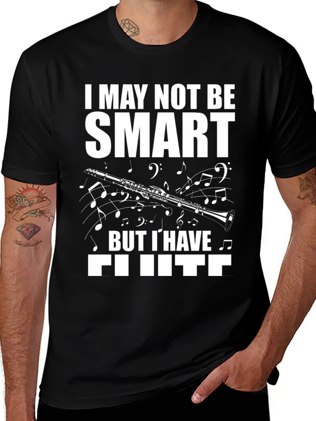 Funny Clarinet T-Shirt: I May Not Be Smart