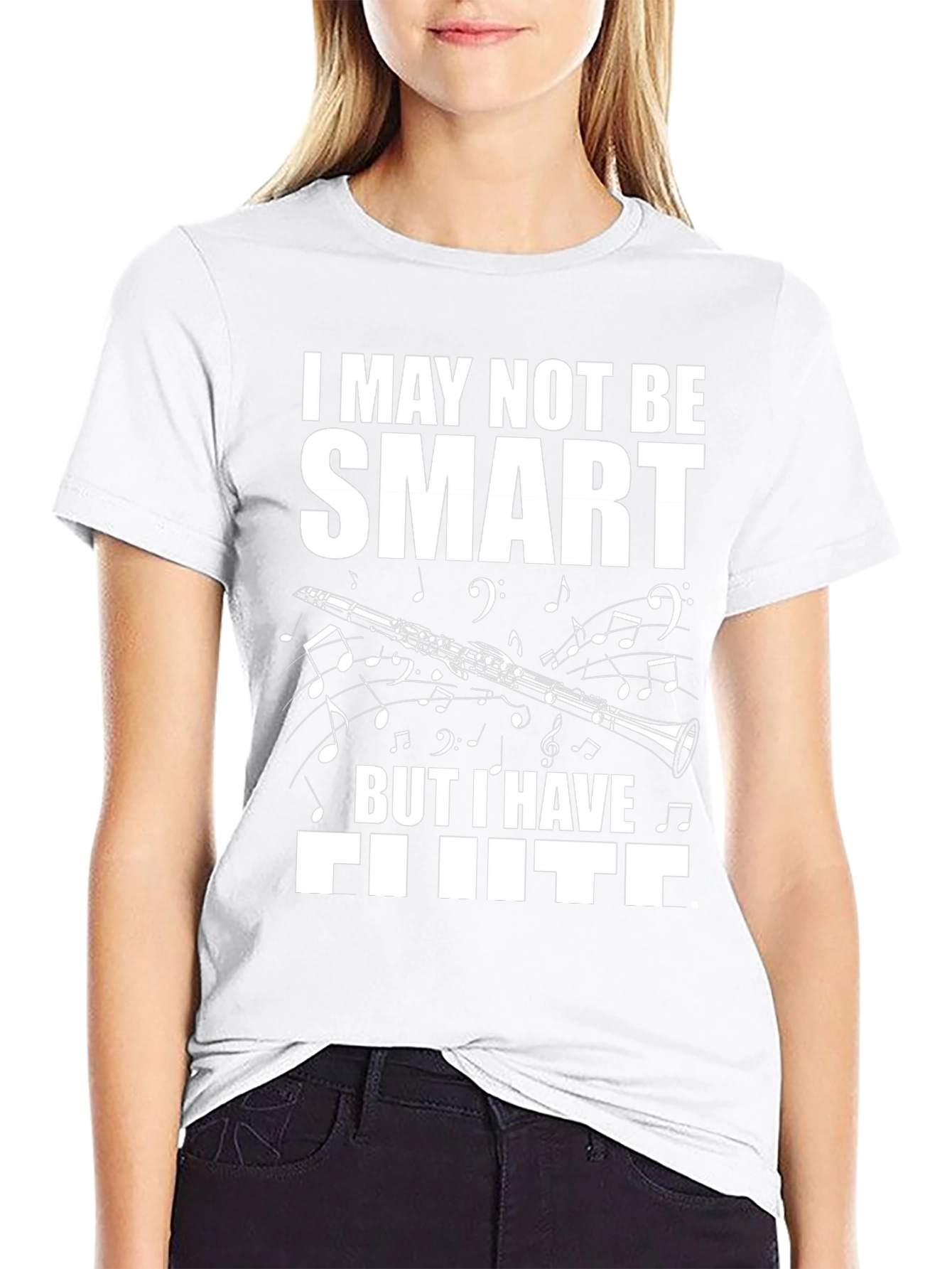 Funny Clarinet T-Shirt: I May Not Be Smart