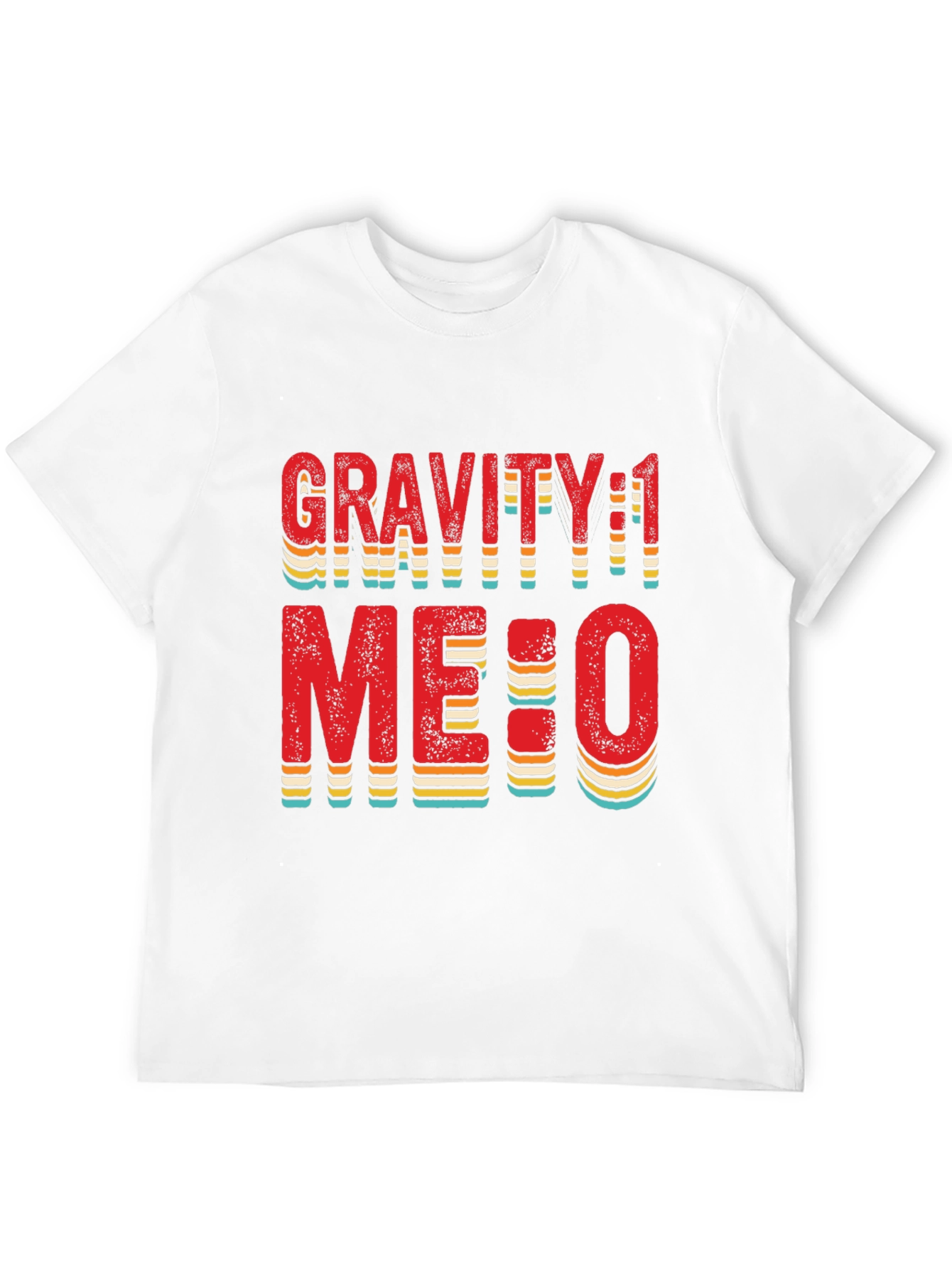 Gravity 1 Me:0 T-Shirt Black Cotton