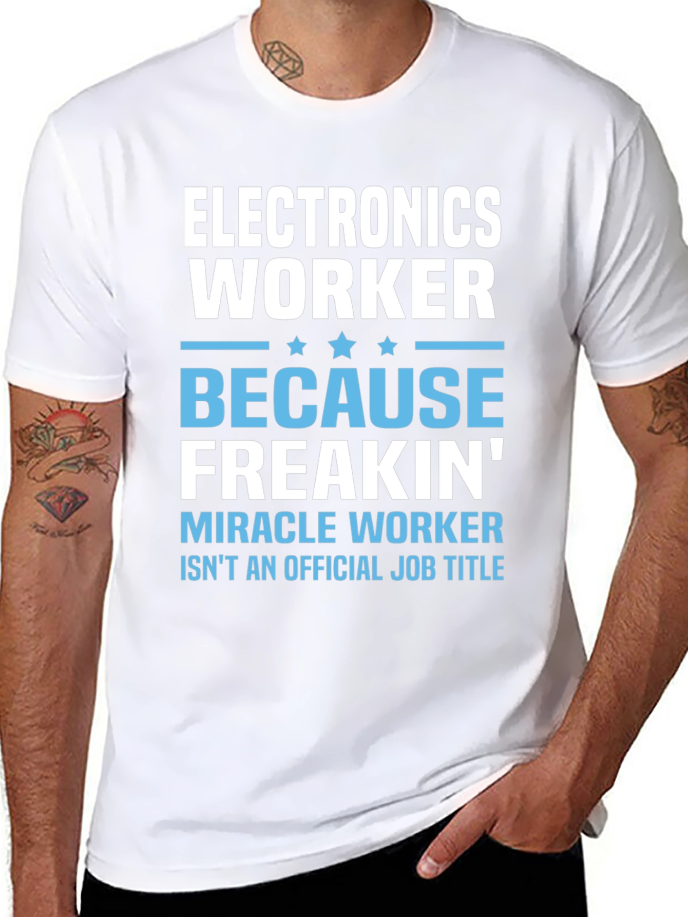 Electronics Worker T-Shirt - Miracle Worker