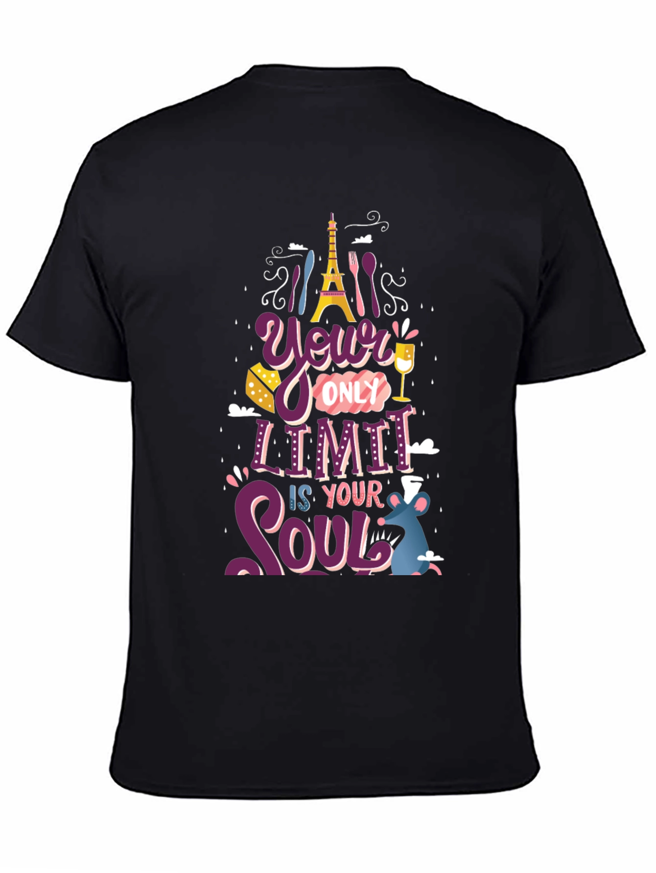 Parisian Foodie T-Shirt: Soul Limit