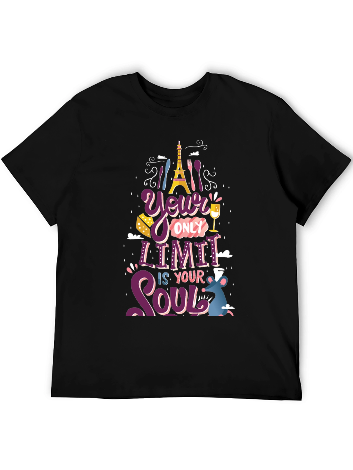 Parisian Foodie T-Shirt: Soul Limit