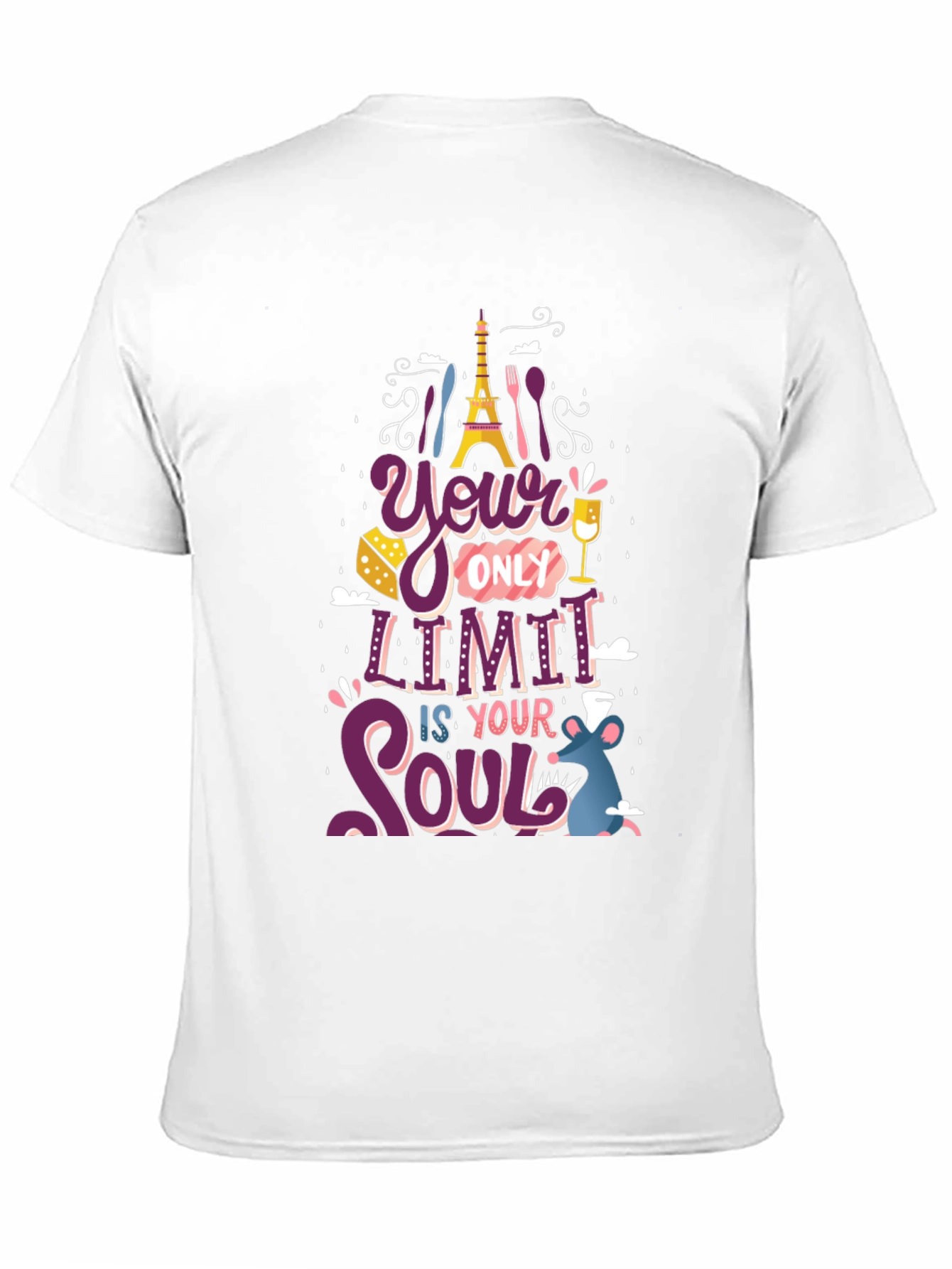 Parisian Foodie T-Shirt: Soul Limit