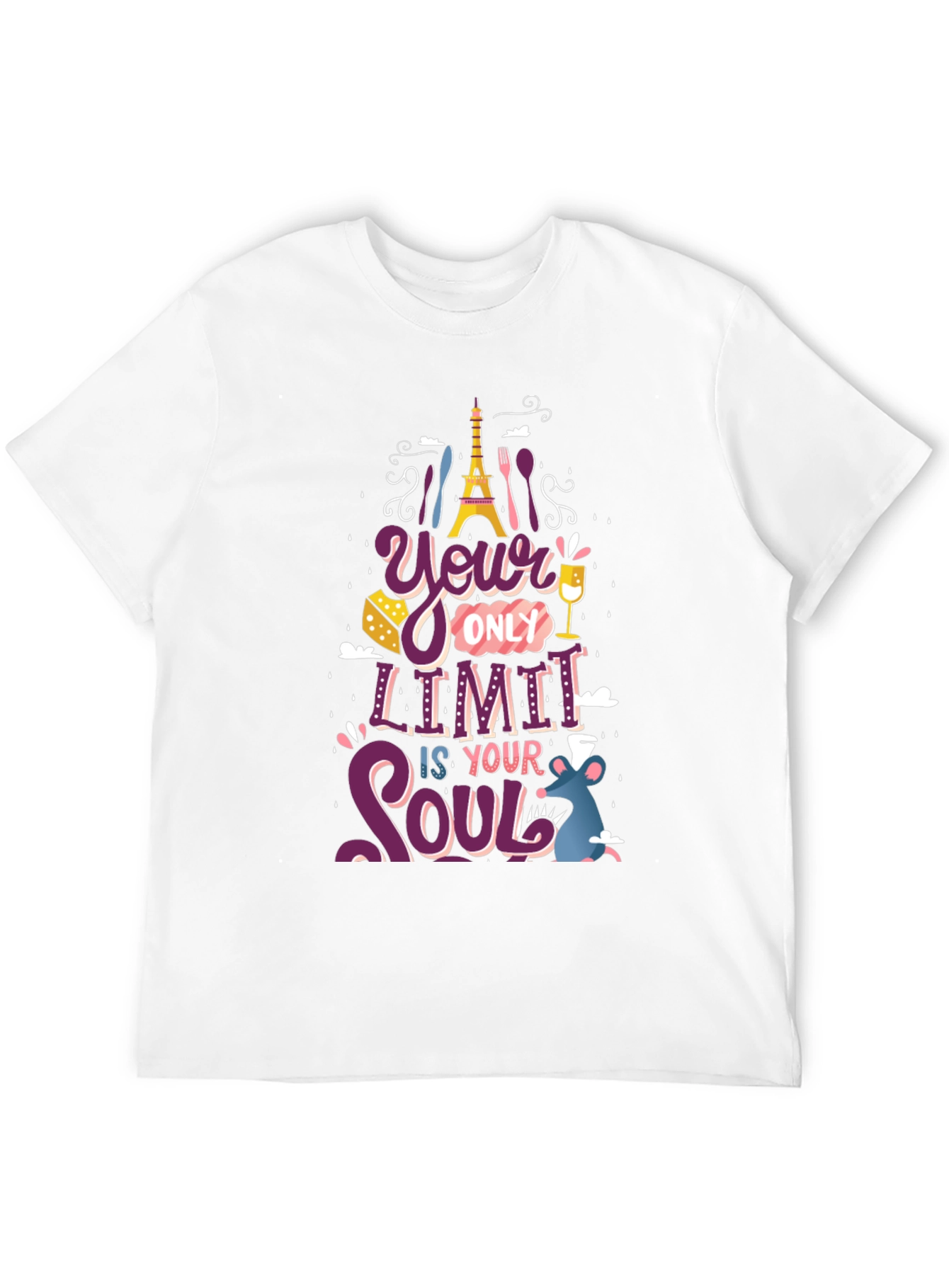 Parisian Foodie T-Shirt: Soul Limit