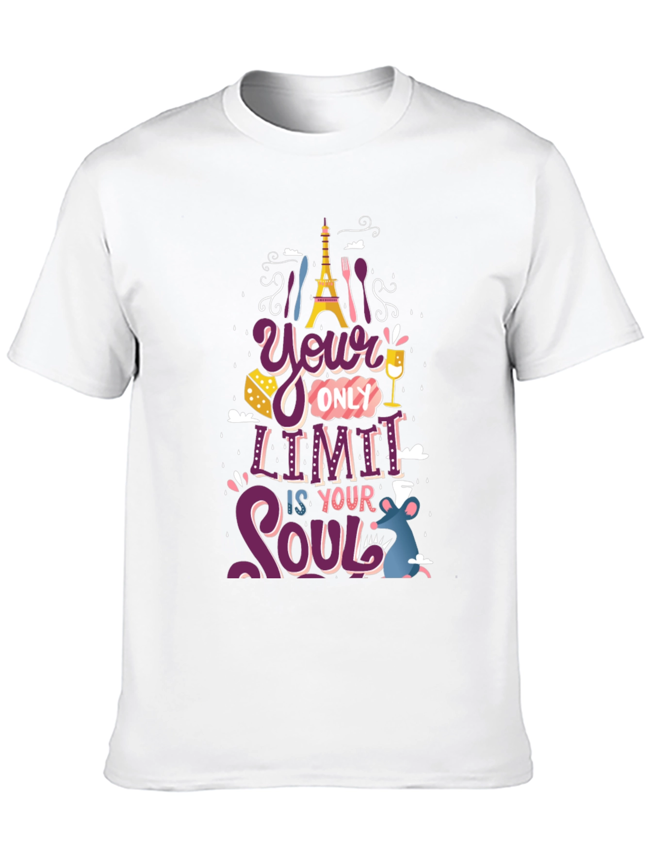 Parisian Foodie T-Shirt: Soul Limit