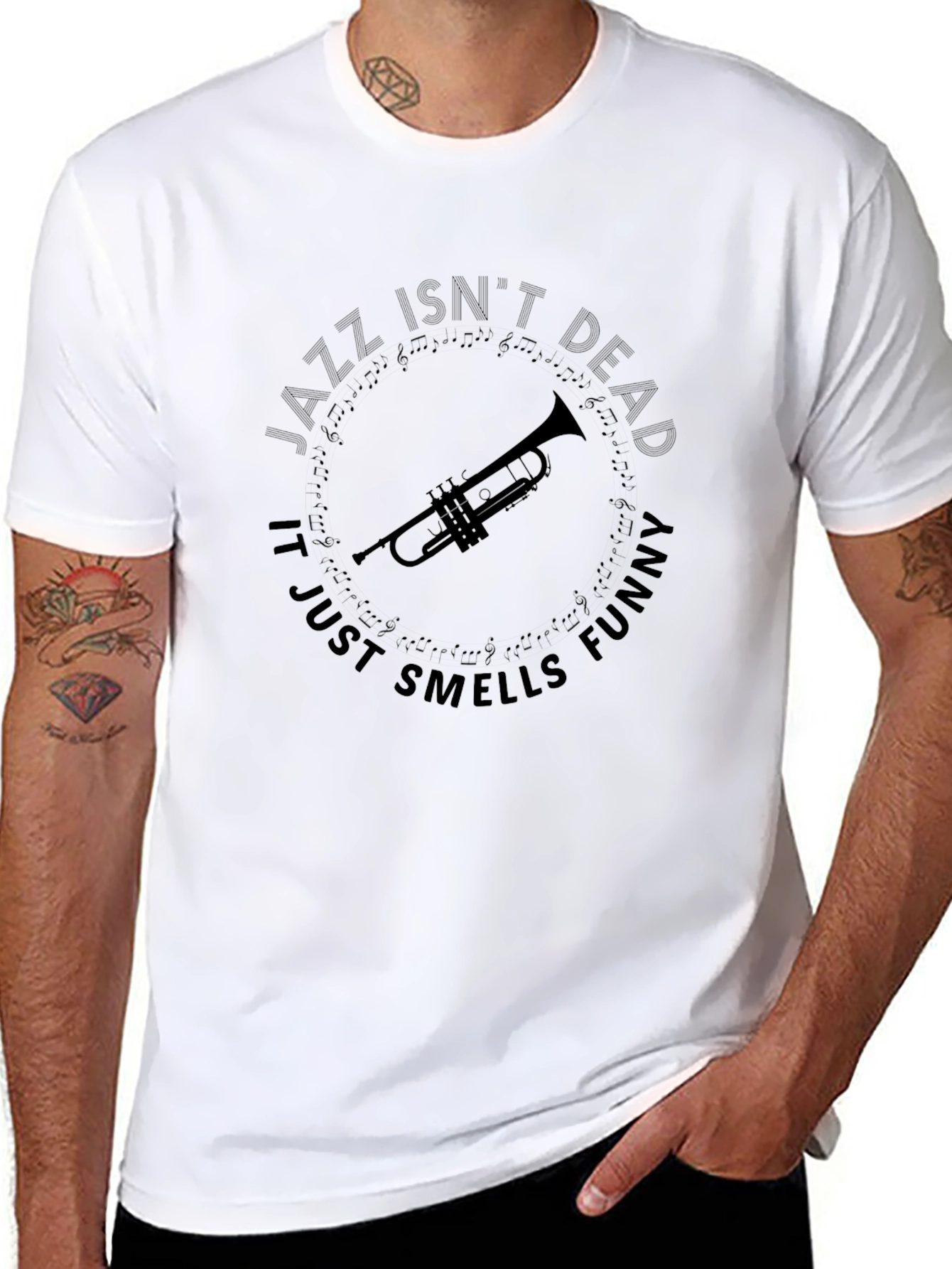 Jazz Isnt Dead Mens T-Shirt