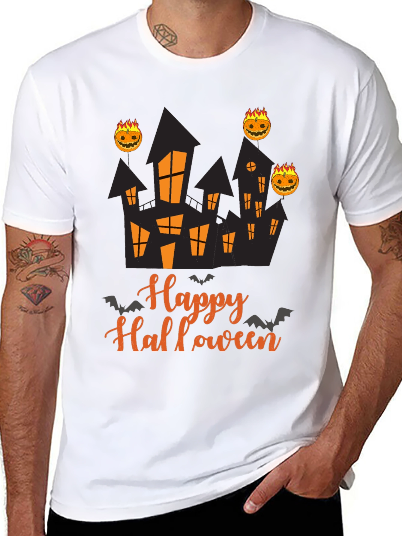 Spooky Halloween Graphic Tee