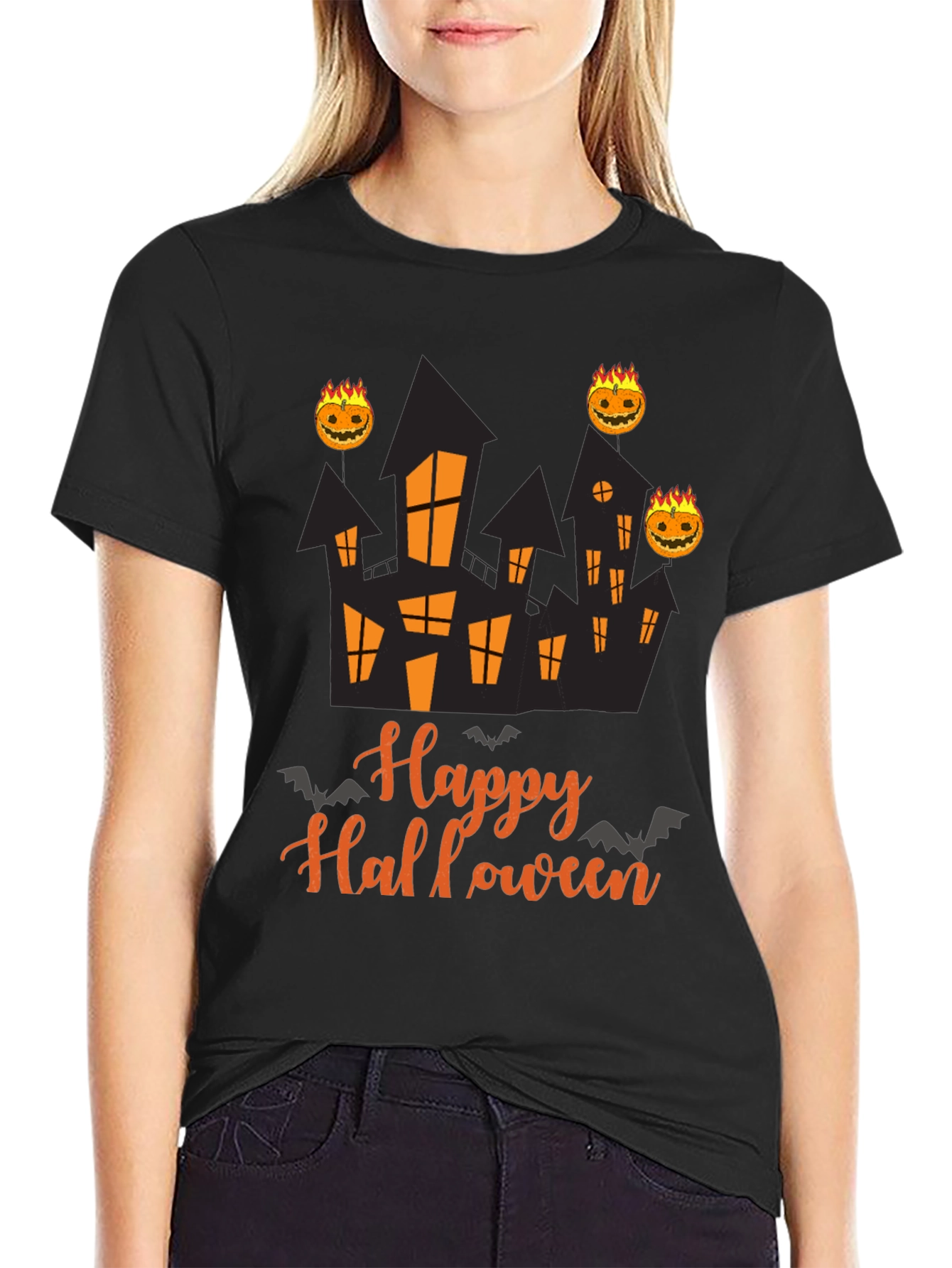 Spooky Halloween Graphic Tee