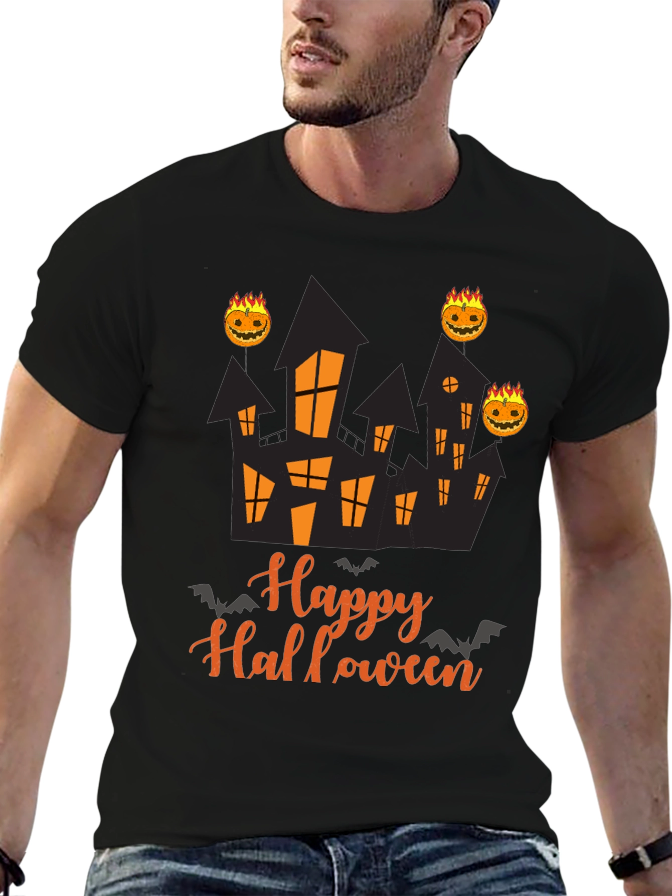 Spooky Halloween Graphic Tee
