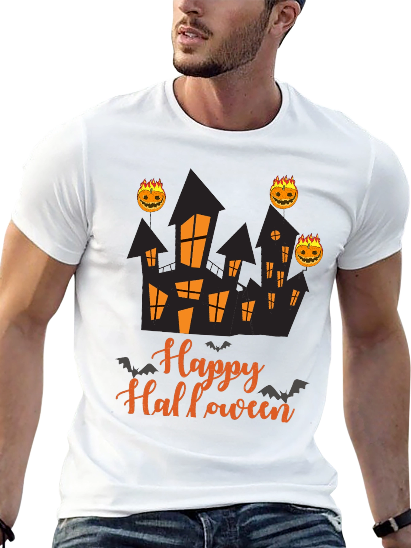 Spooky Halloween Graphic Tee