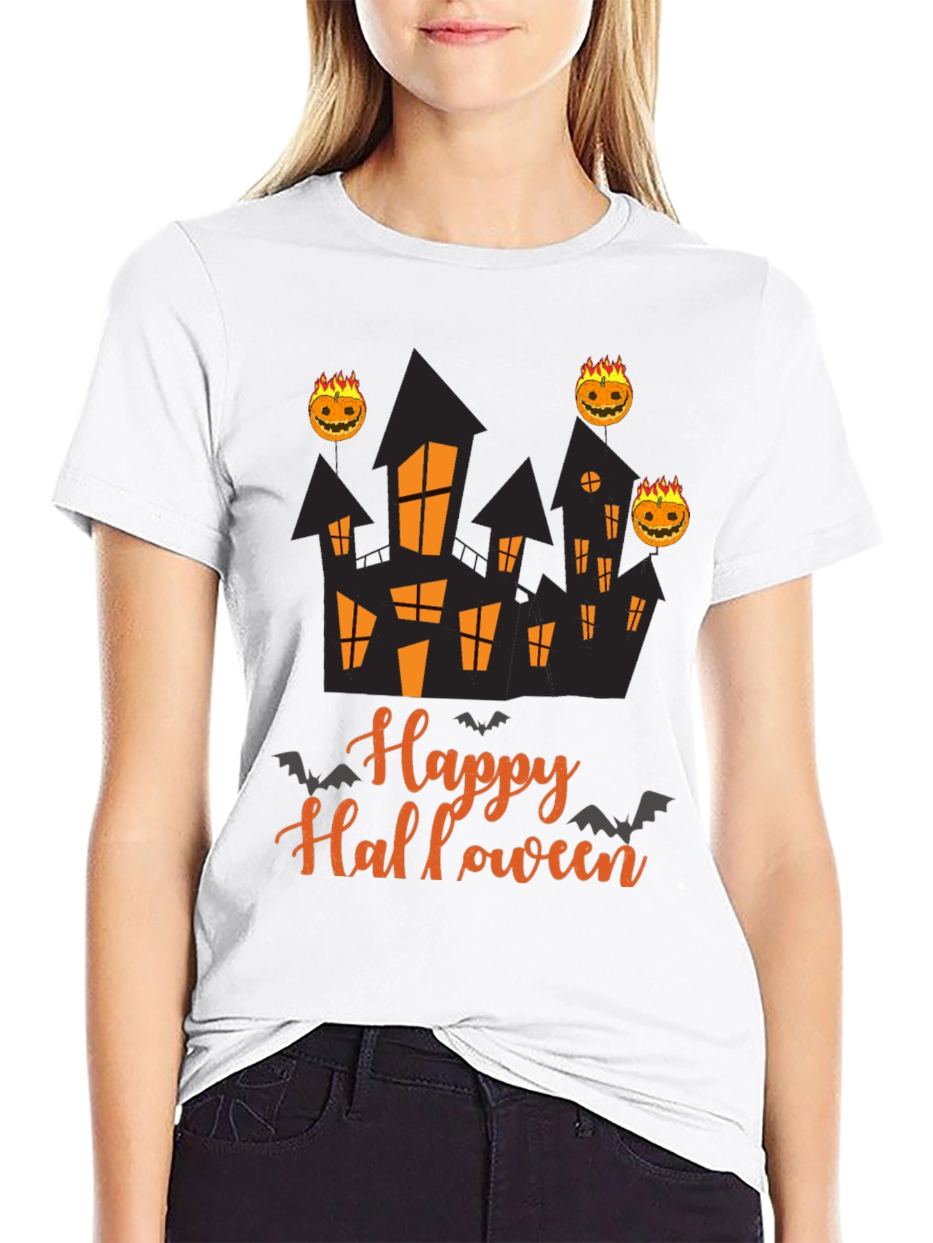 Spooky Halloween Graphic Tee