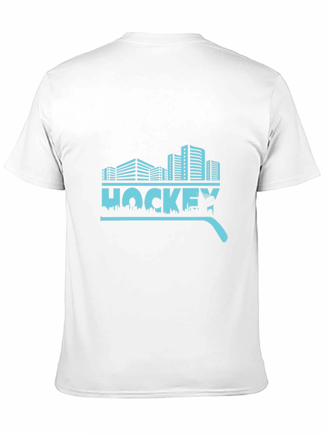 Urban Hockey T-Shirt - Cityscape Design