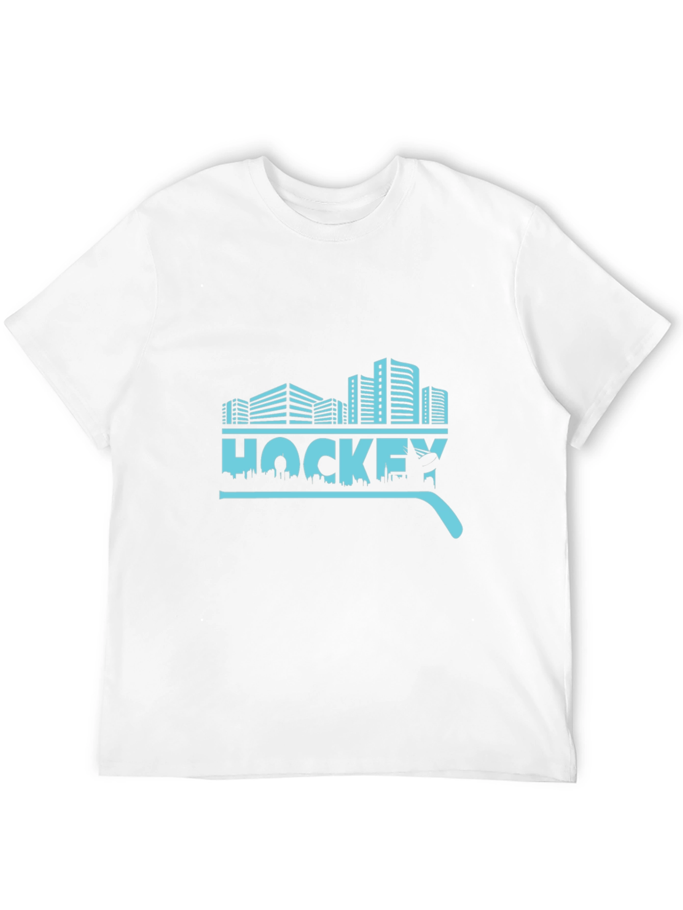 Urban Hockey T-Shirt - Cityscape Design