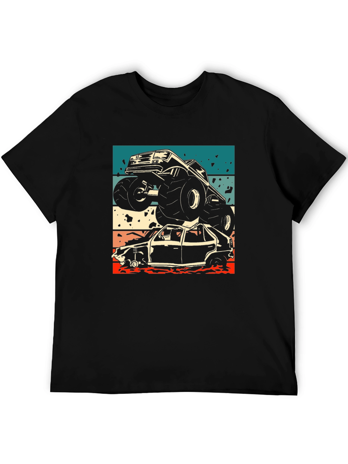 Monster Truck Rally Graphic T-Shirt
