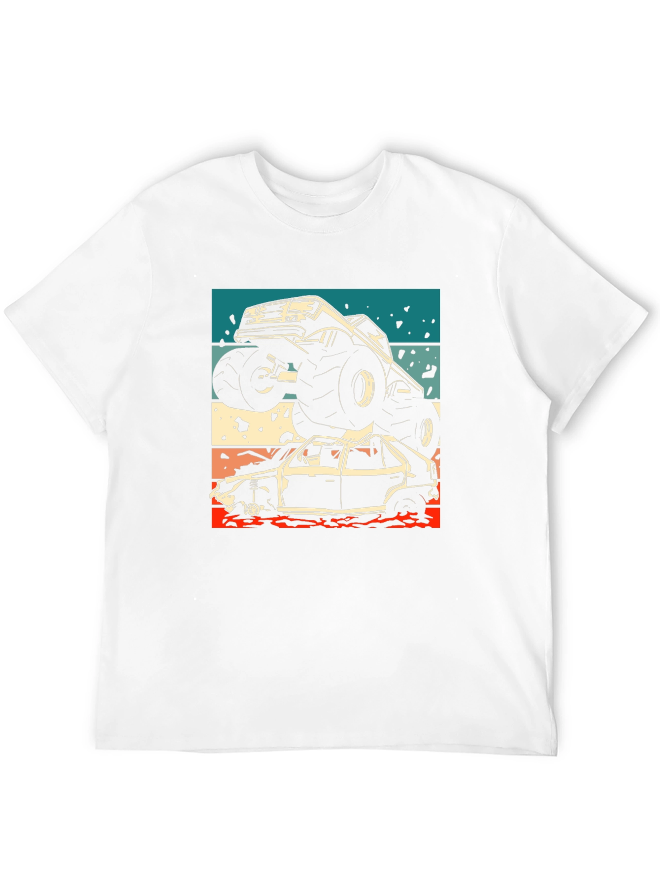 Monster Truck Rally Graphic T-Shirt