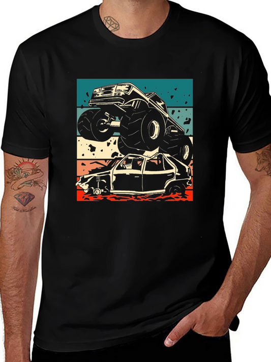 Monster Truck Rally Graphic T-Shirt