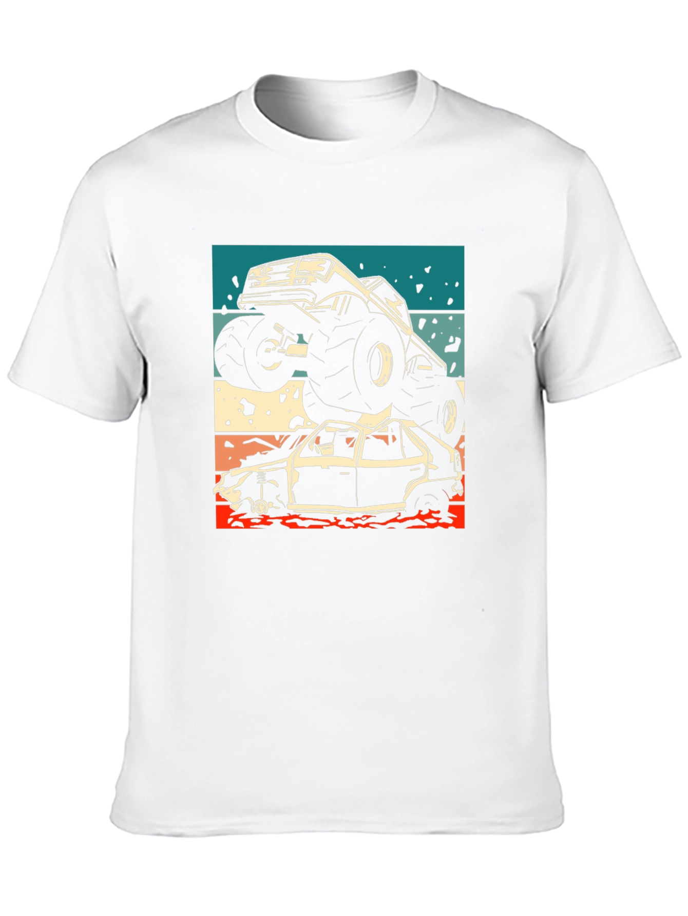 Monster Truck Rally Graphic T-Shirt