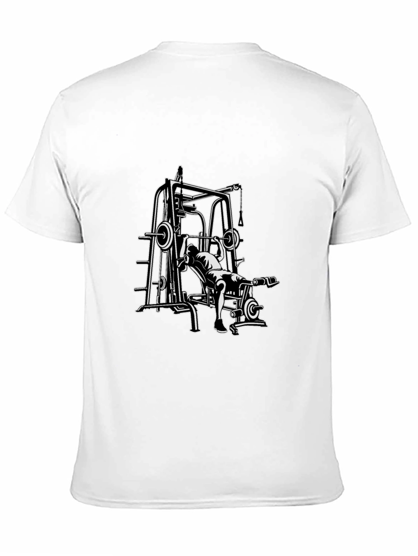 Gym Rat Black Graphic Tee