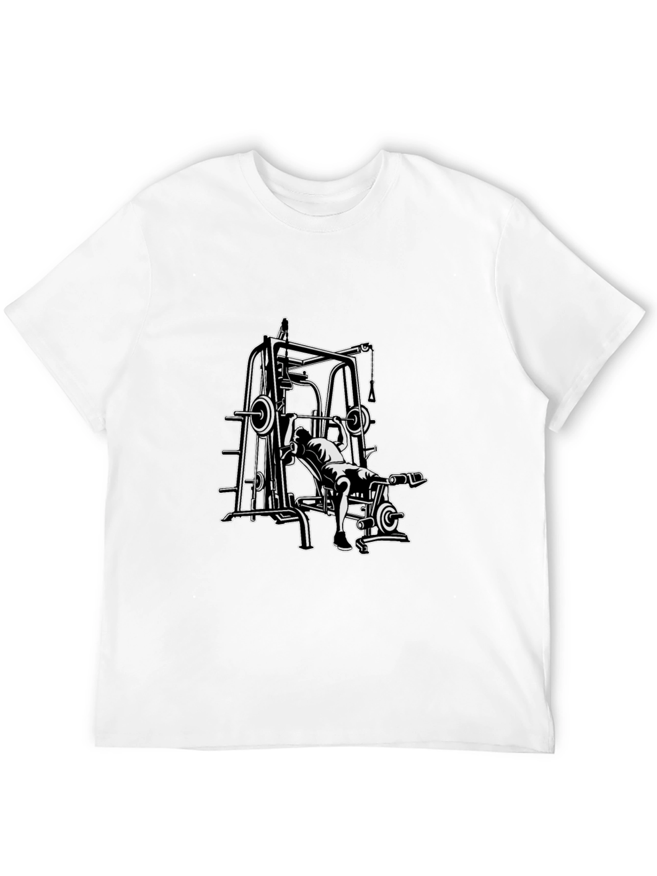 Gym Rat Black Graphic Tee