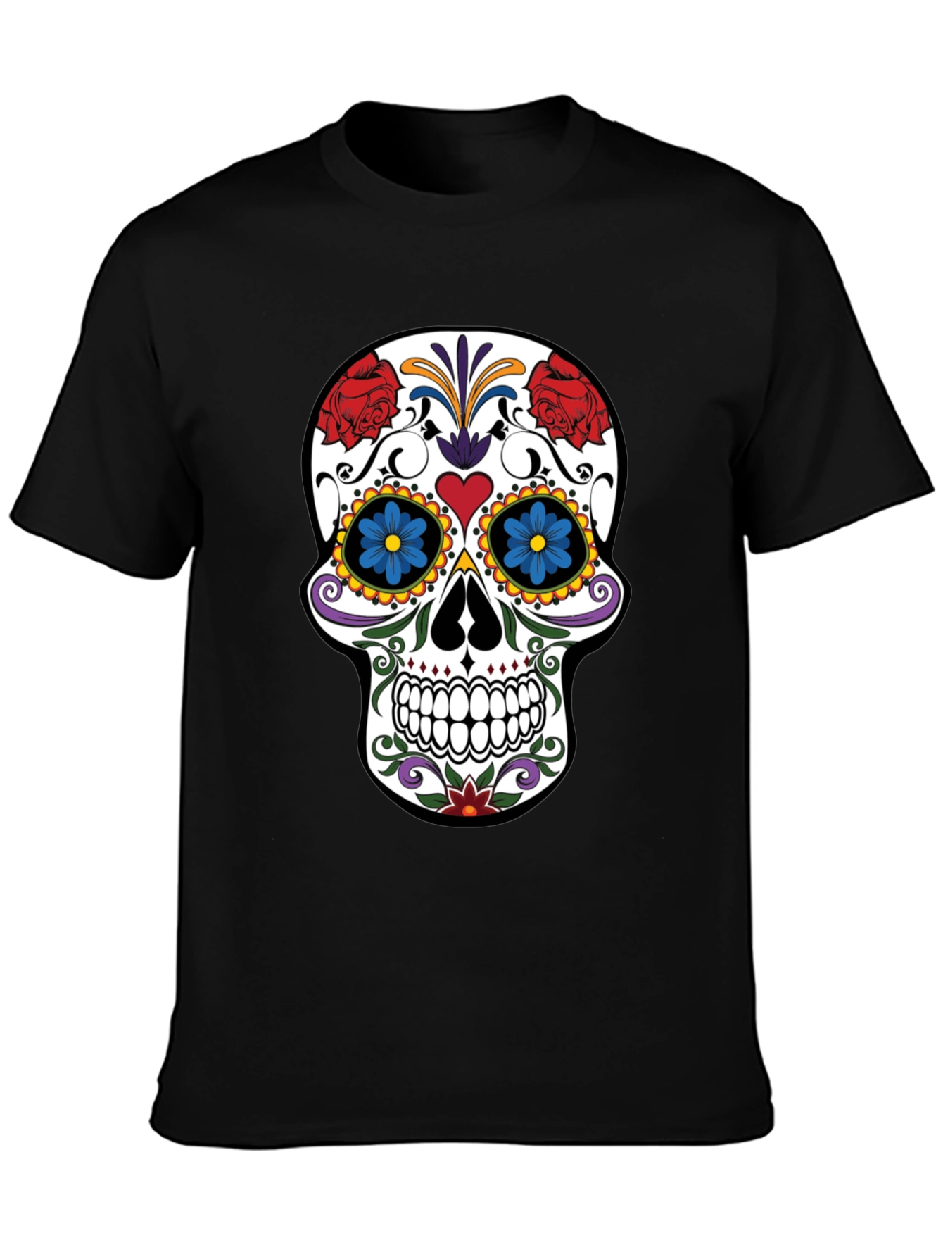 Sugar Skull Graphic T-Shirt