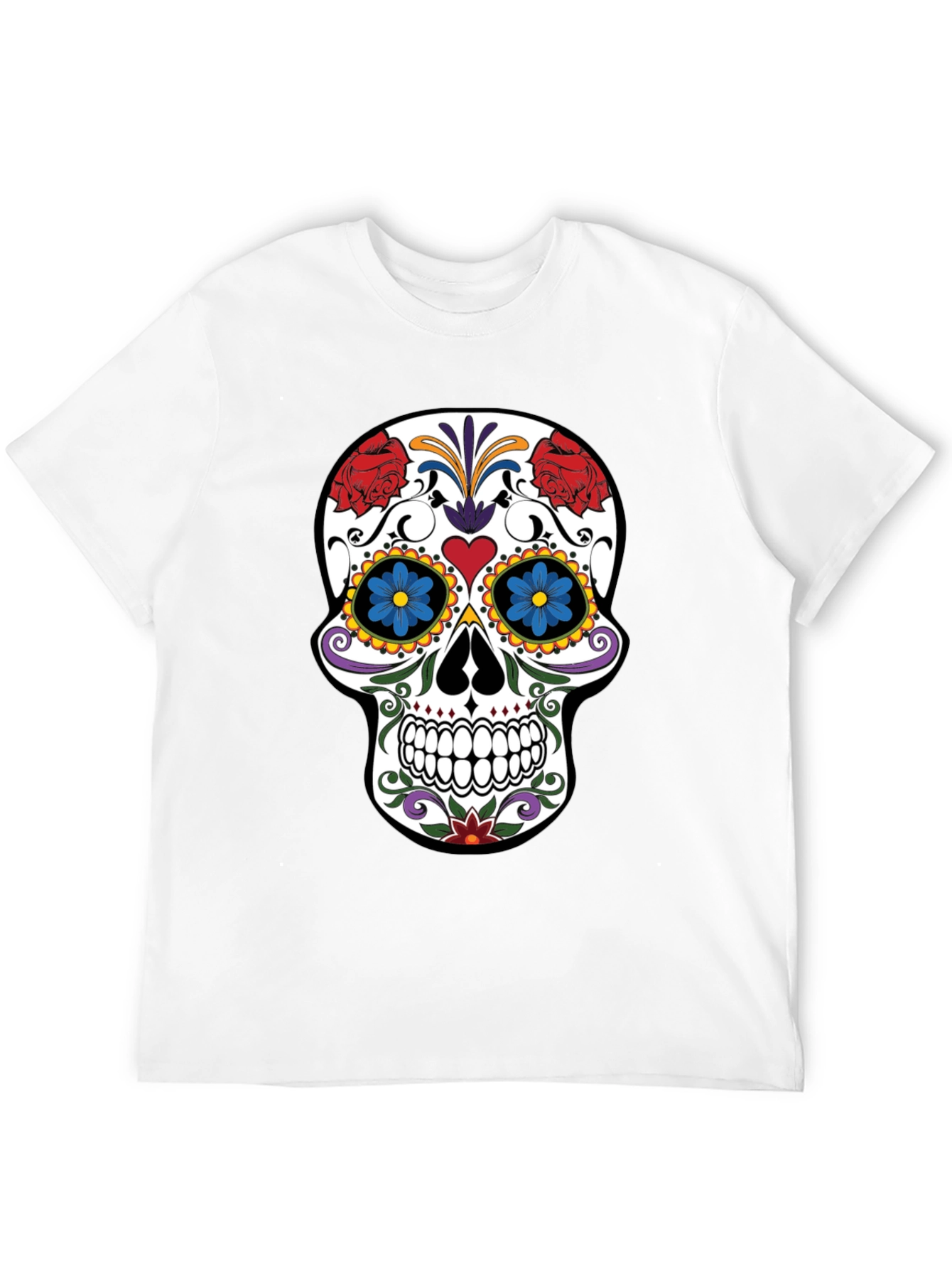 Sugar Skull Graphic T-Shirt