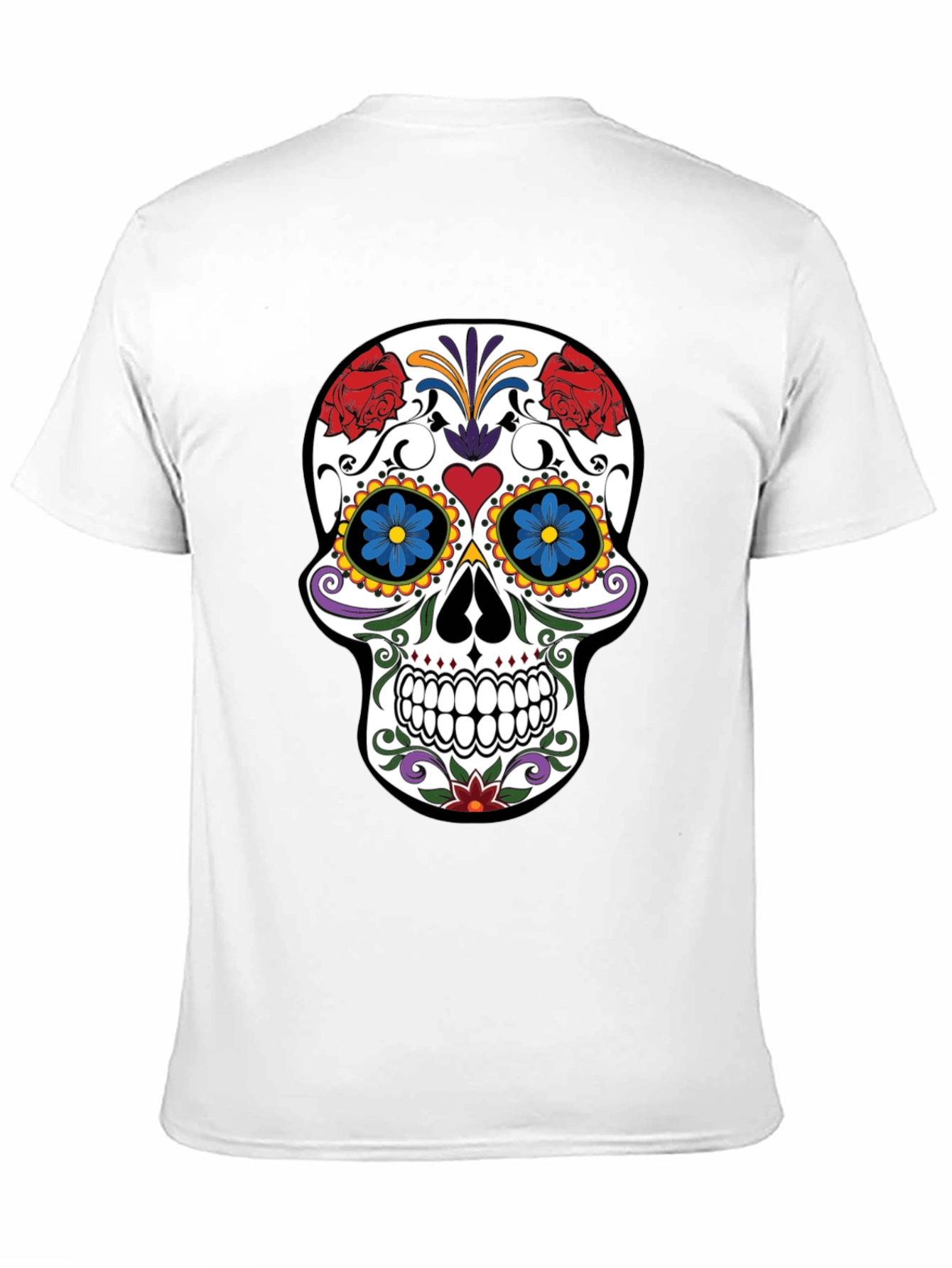 Sugar Skull Graphic T-Shirt
