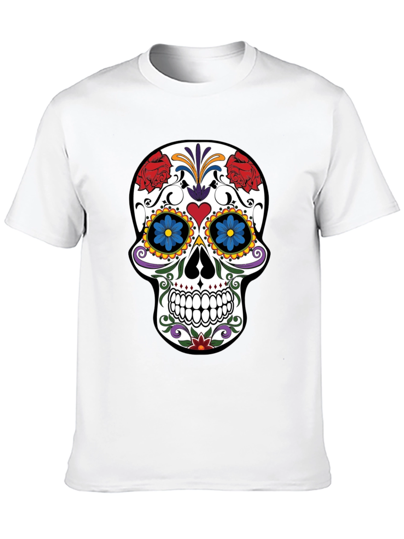 Sugar Skull Graphic T-Shirt