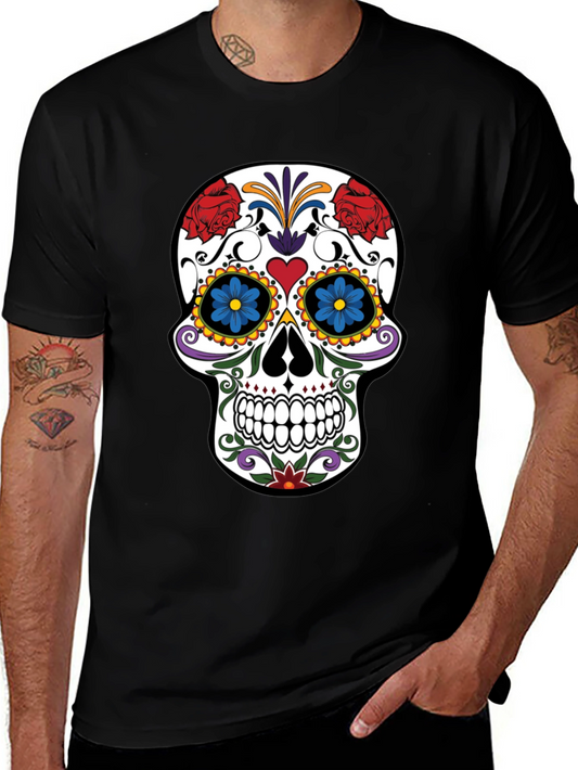Sugar Skull Graphic T-Shirt