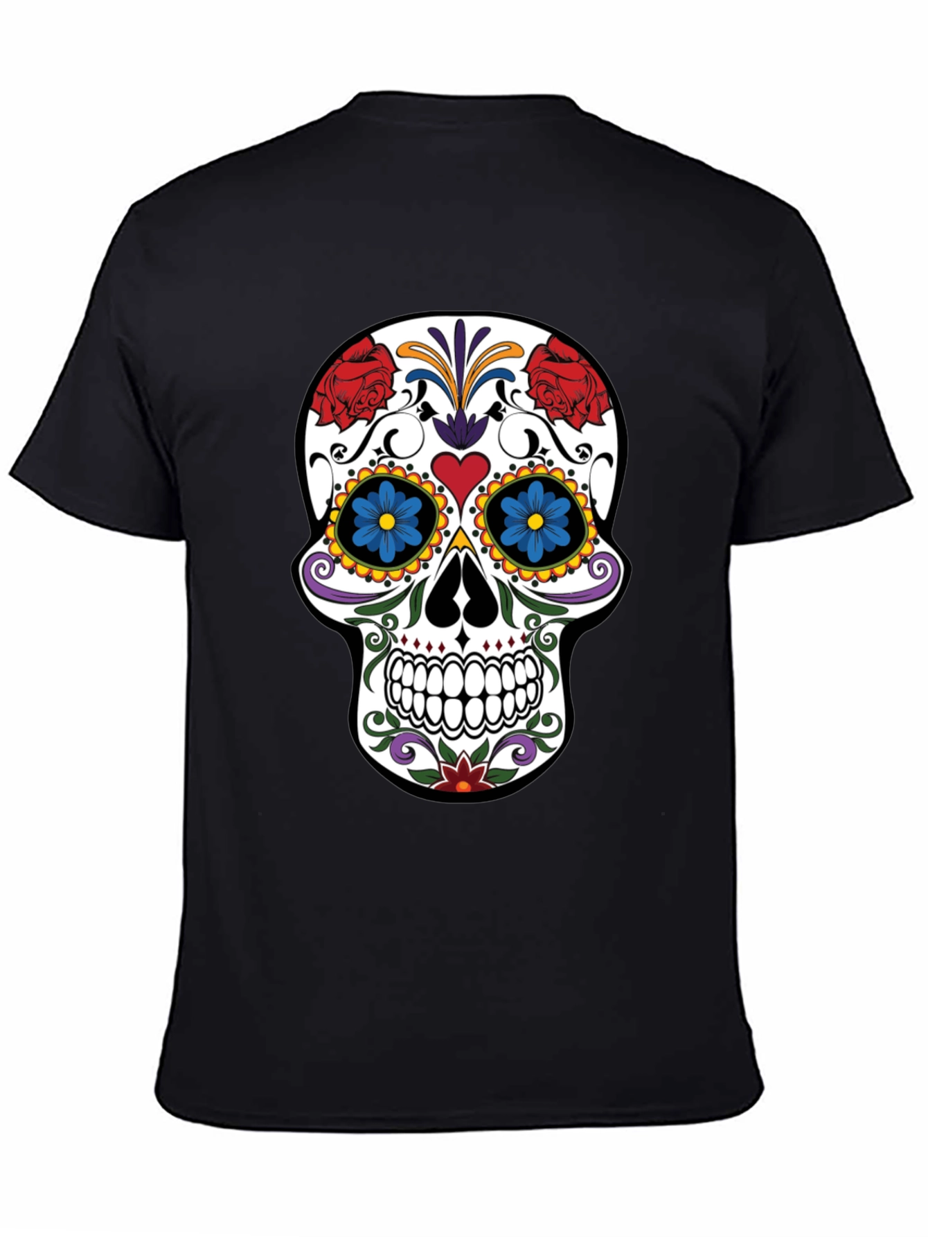 Sugar Skull Graphic T-Shirt