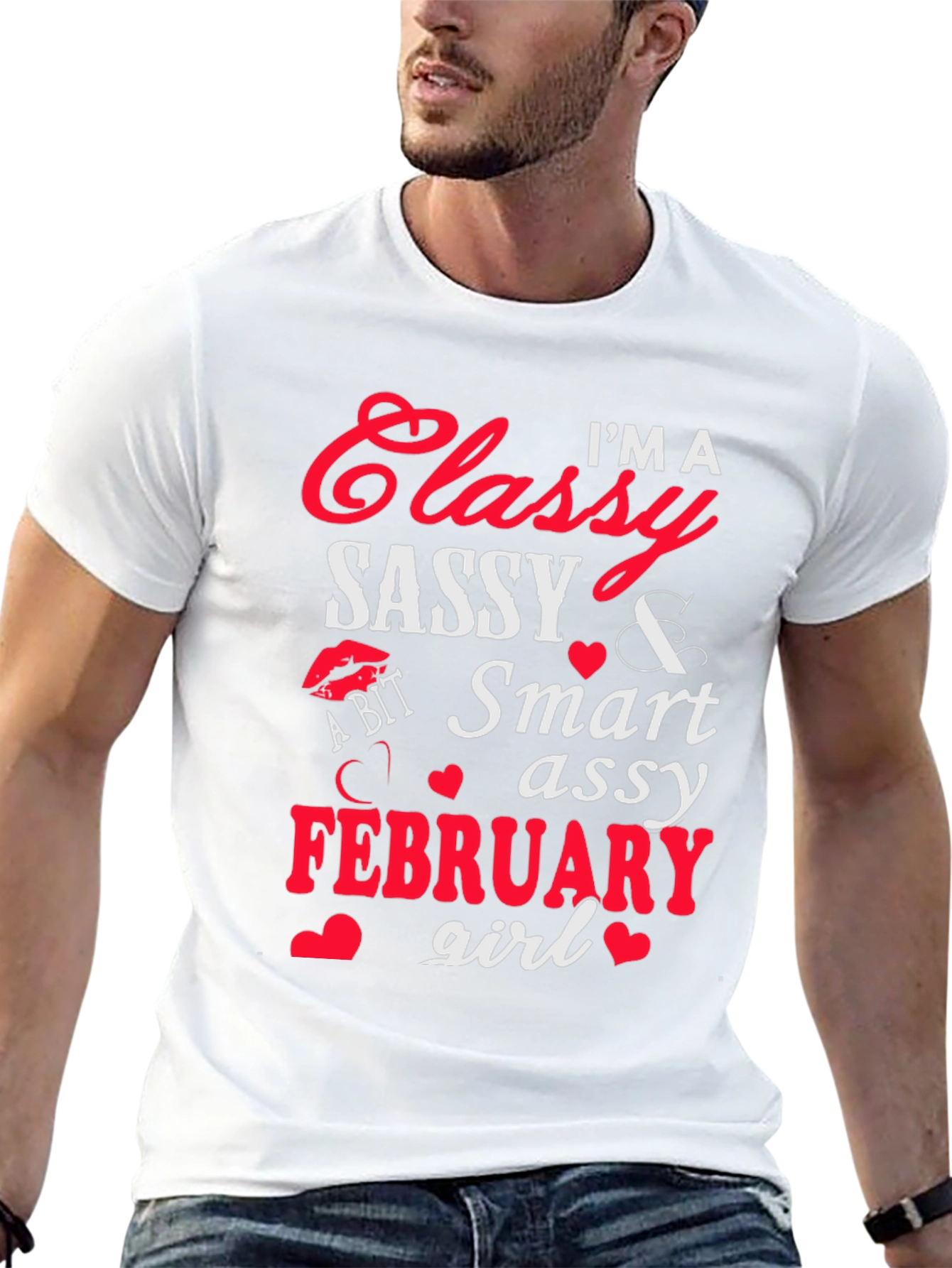 Classy Sassy February Girl Graphic Tee