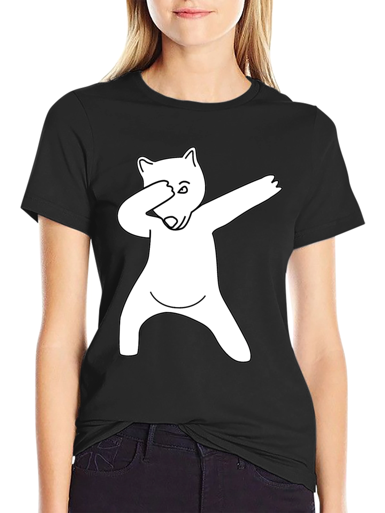 Dabbing Bear Graphic Tee - Cool & Trendy!