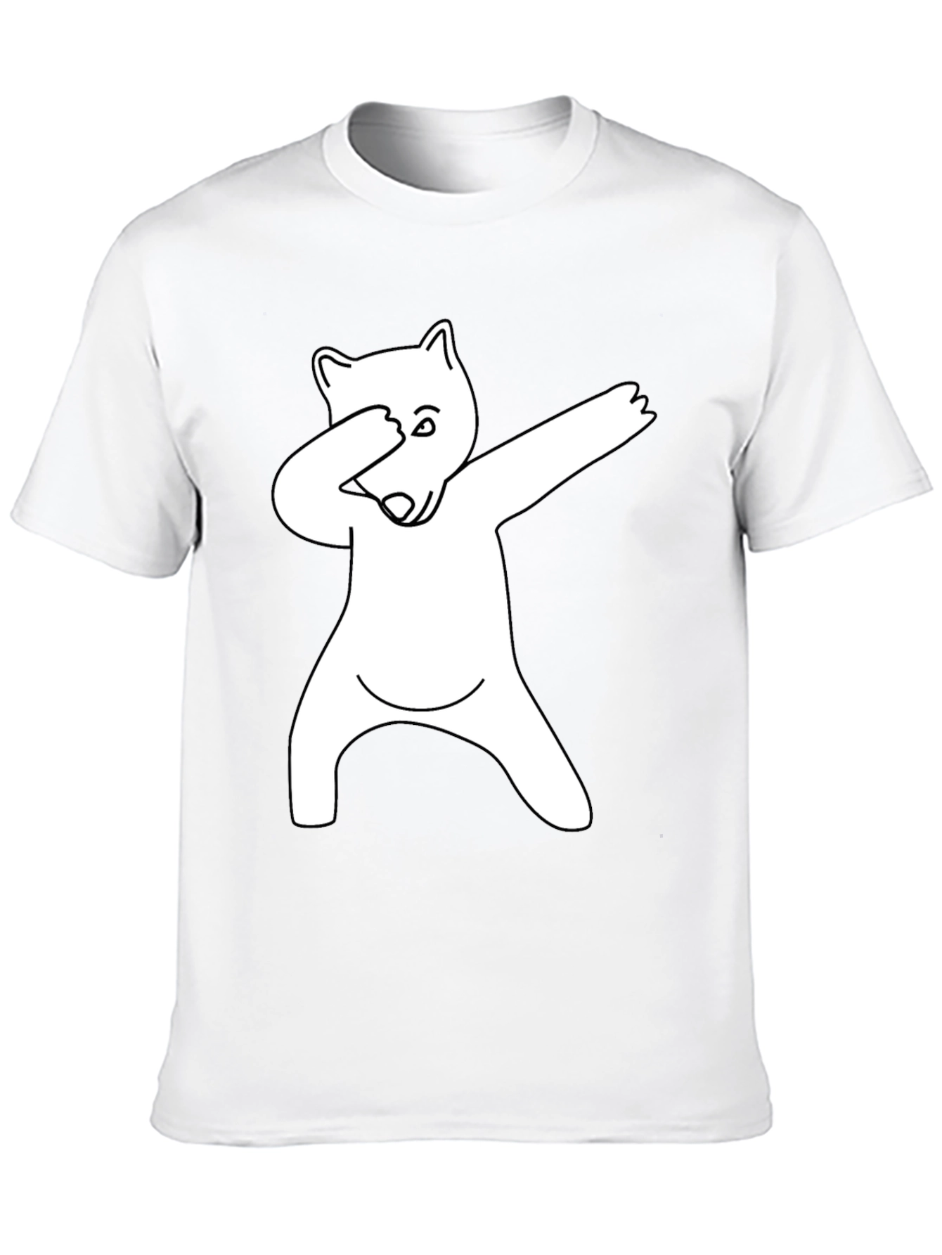 Dabbing Bear Graphic Tee - Cool & Trendy!