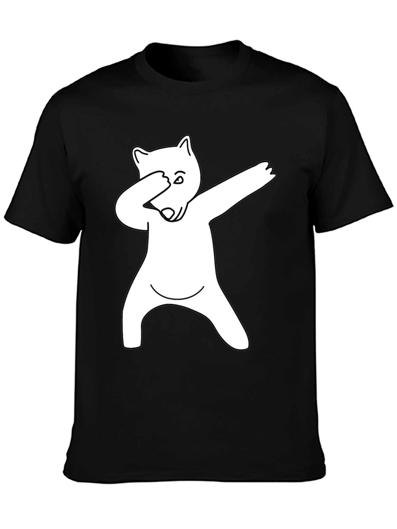 Dabbing Bear Graphic Tee - Cool & Trendy!