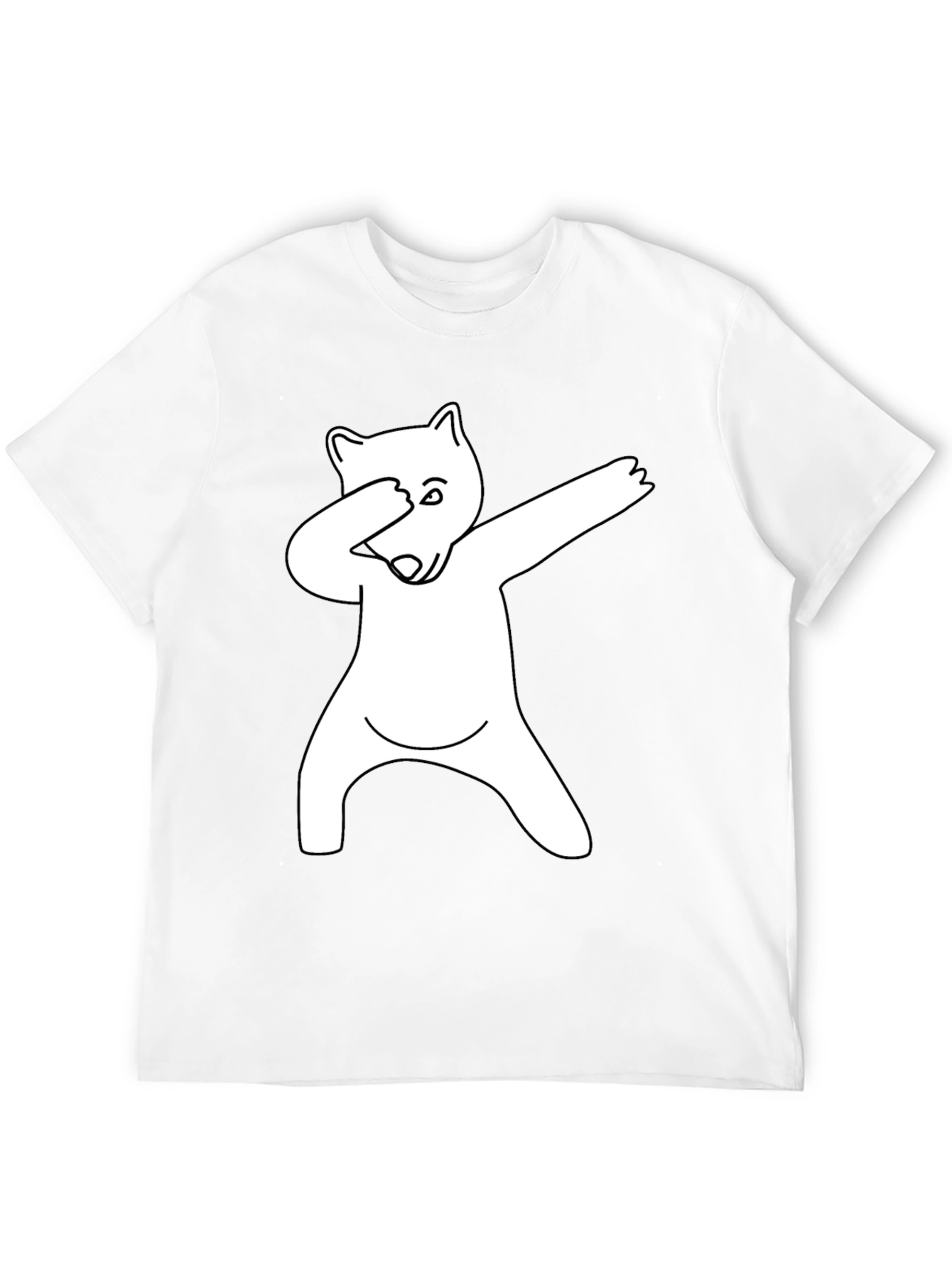 Dabbing Bear Graphic Tee - Cool & Trendy!