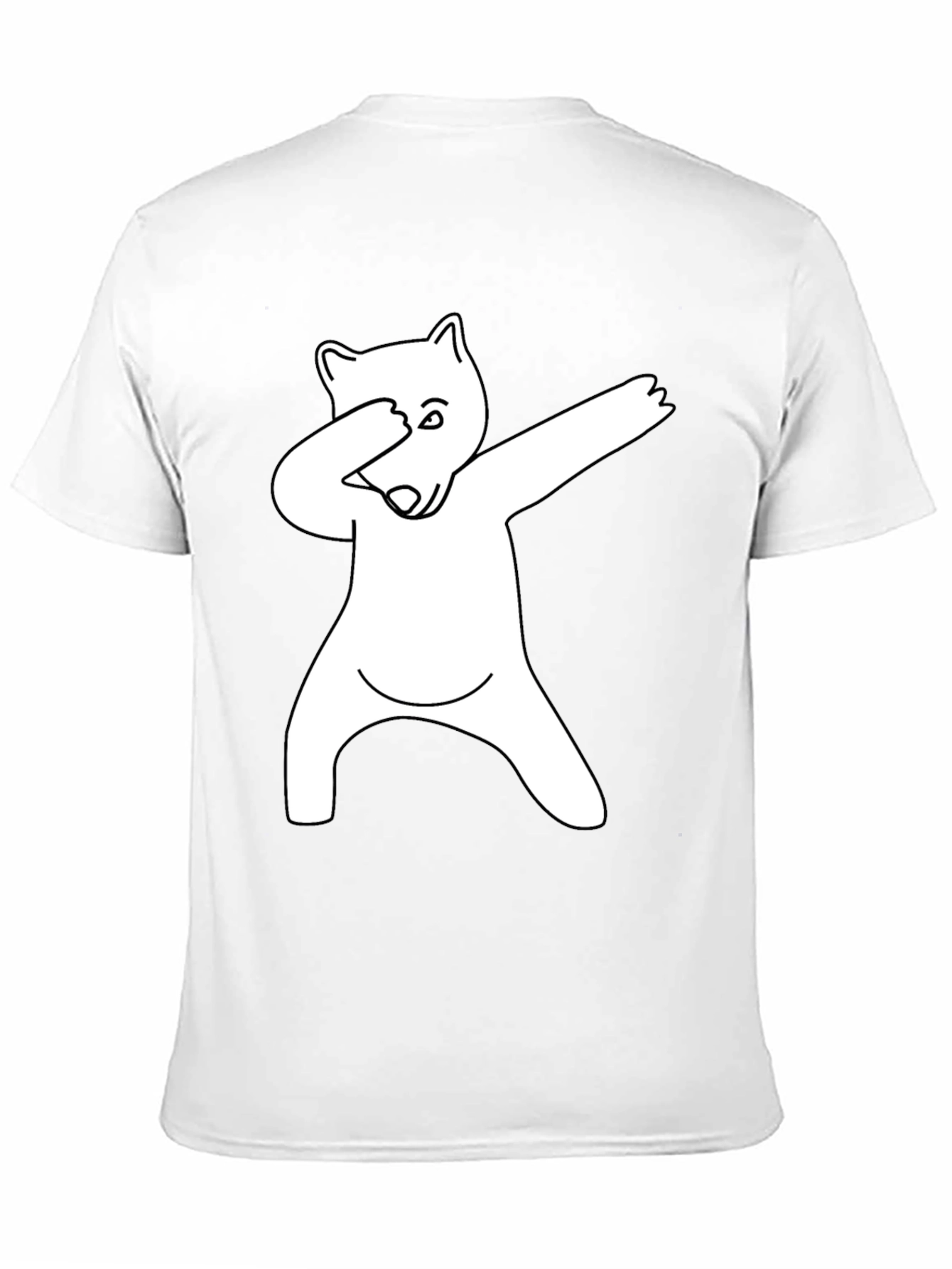 Dabbing Bear Graphic Tee - Cool & Trendy!