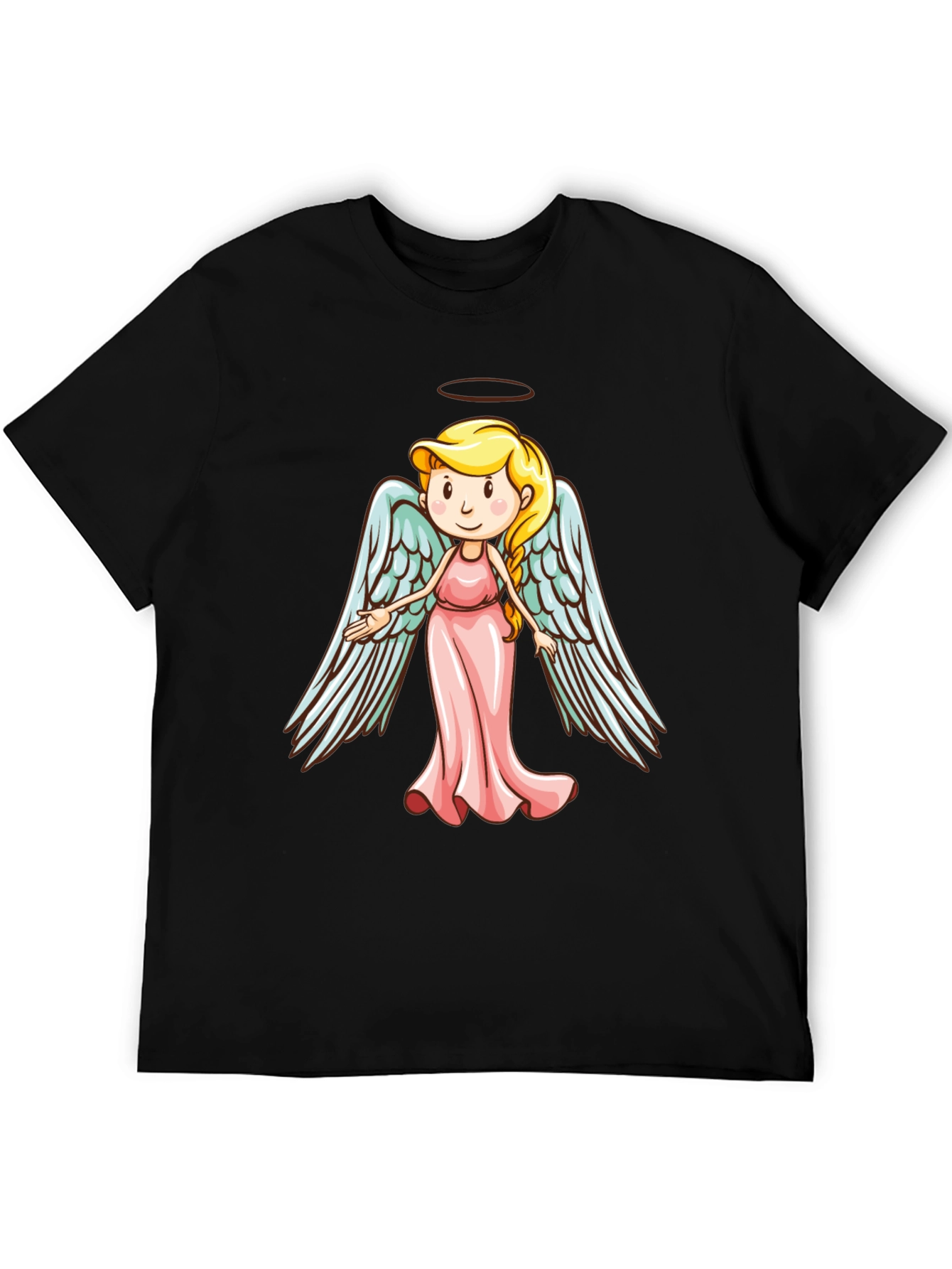 Angel Graphic Tee - Soft Cotton Blend