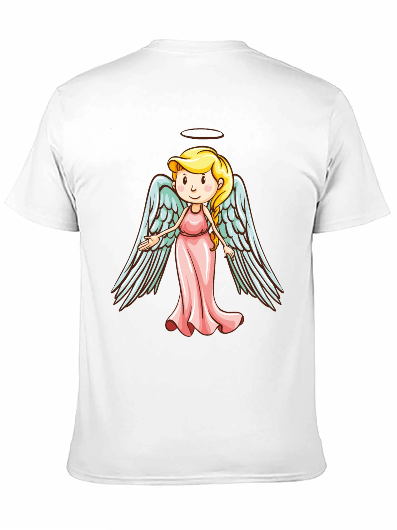 Angel Graphic Tee - Soft Cotton Blend