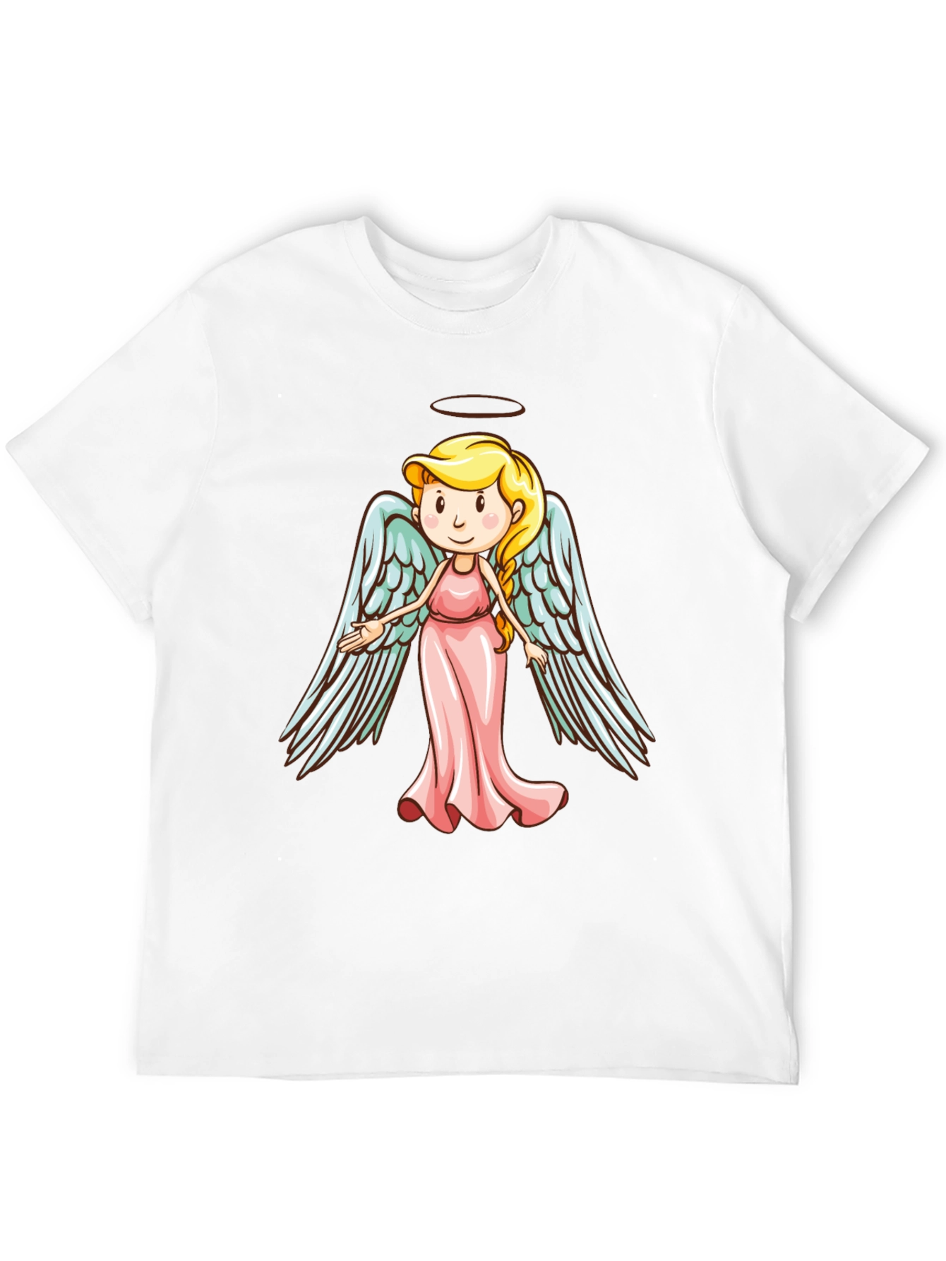 Angel Graphic Tee - Soft Cotton Blend