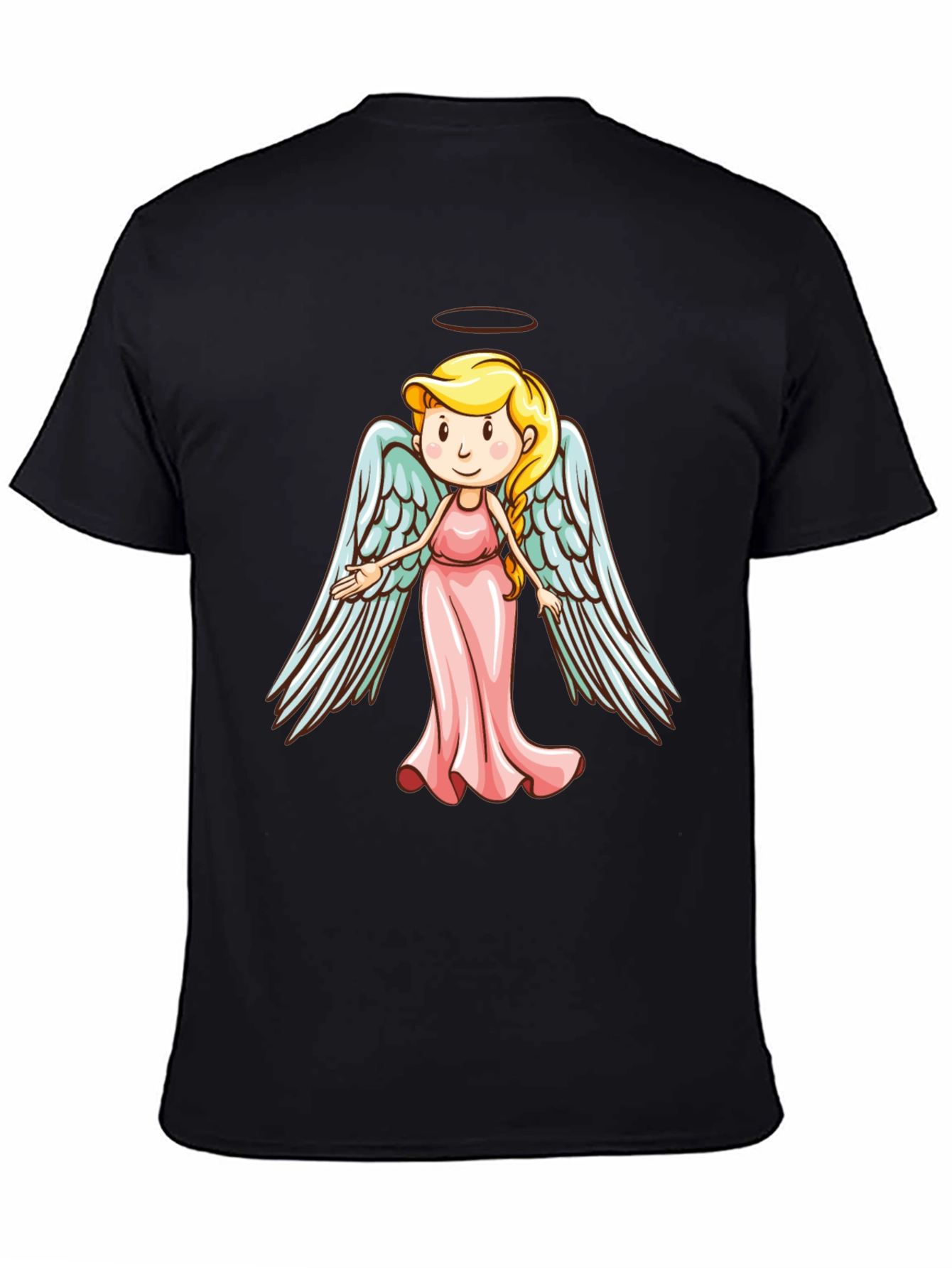 Angel Graphic Tee - Soft Cotton Blend