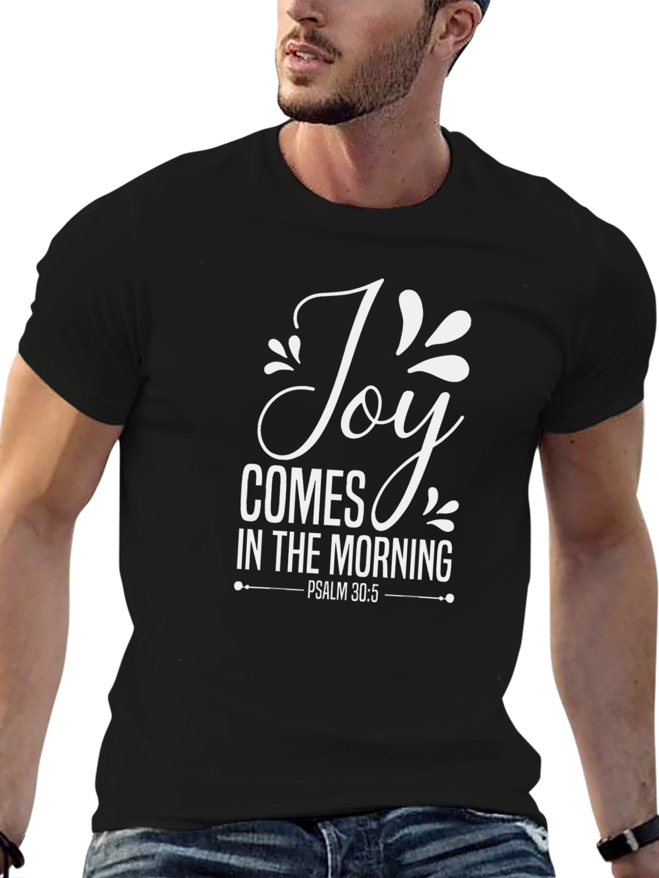 Joy Comes in the Morning T-Shirt Religious Apparel