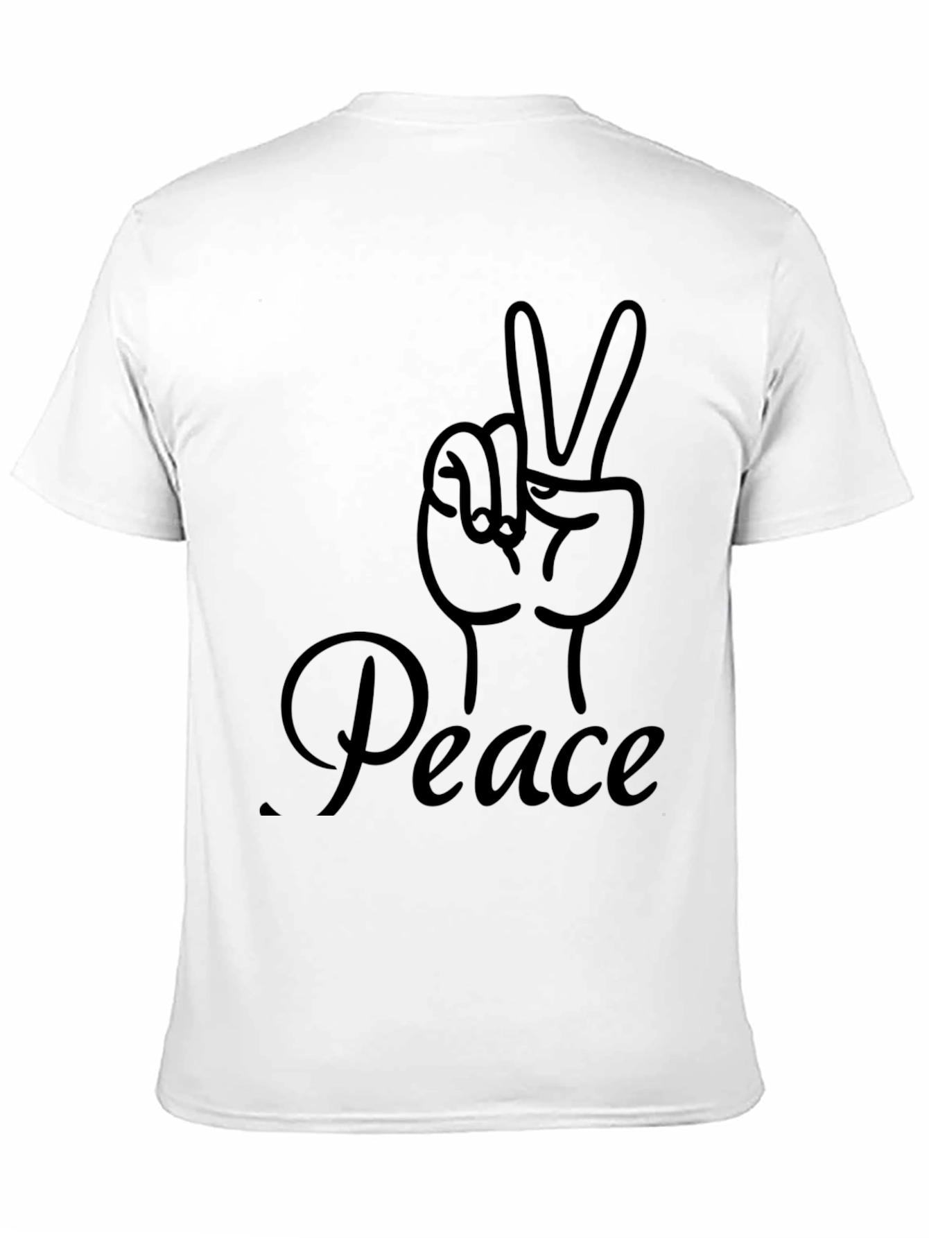Peace Sign Graphic T-Shirt