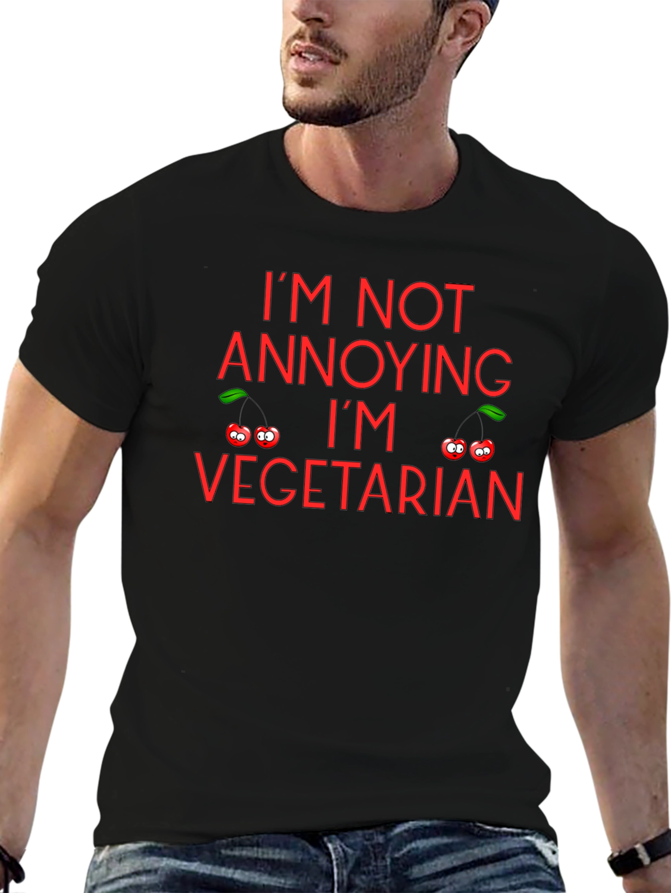 Im Not Annoying Im Vegetarian T-Shirt