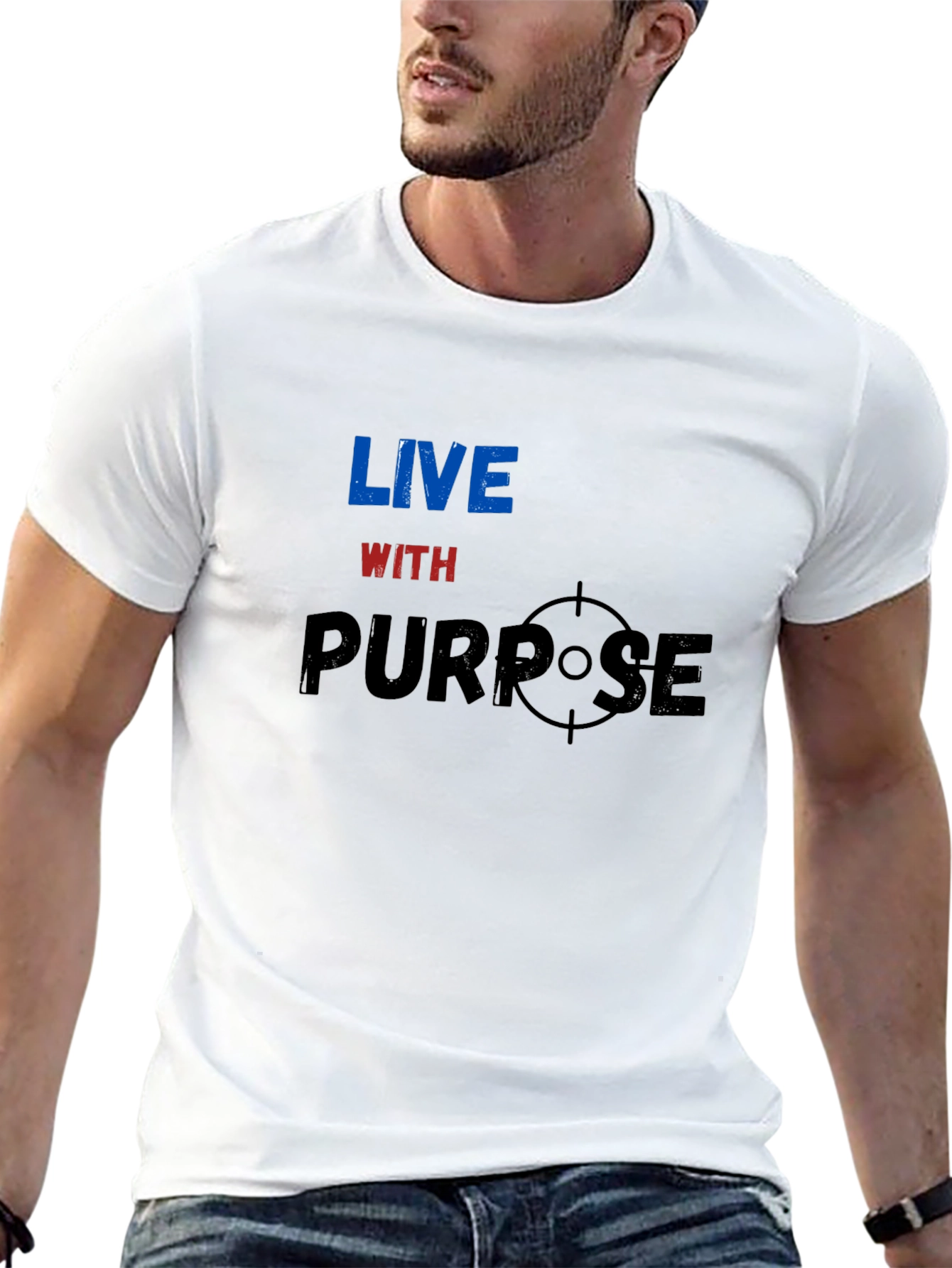 Live With Purpose Graphic T-Shirt