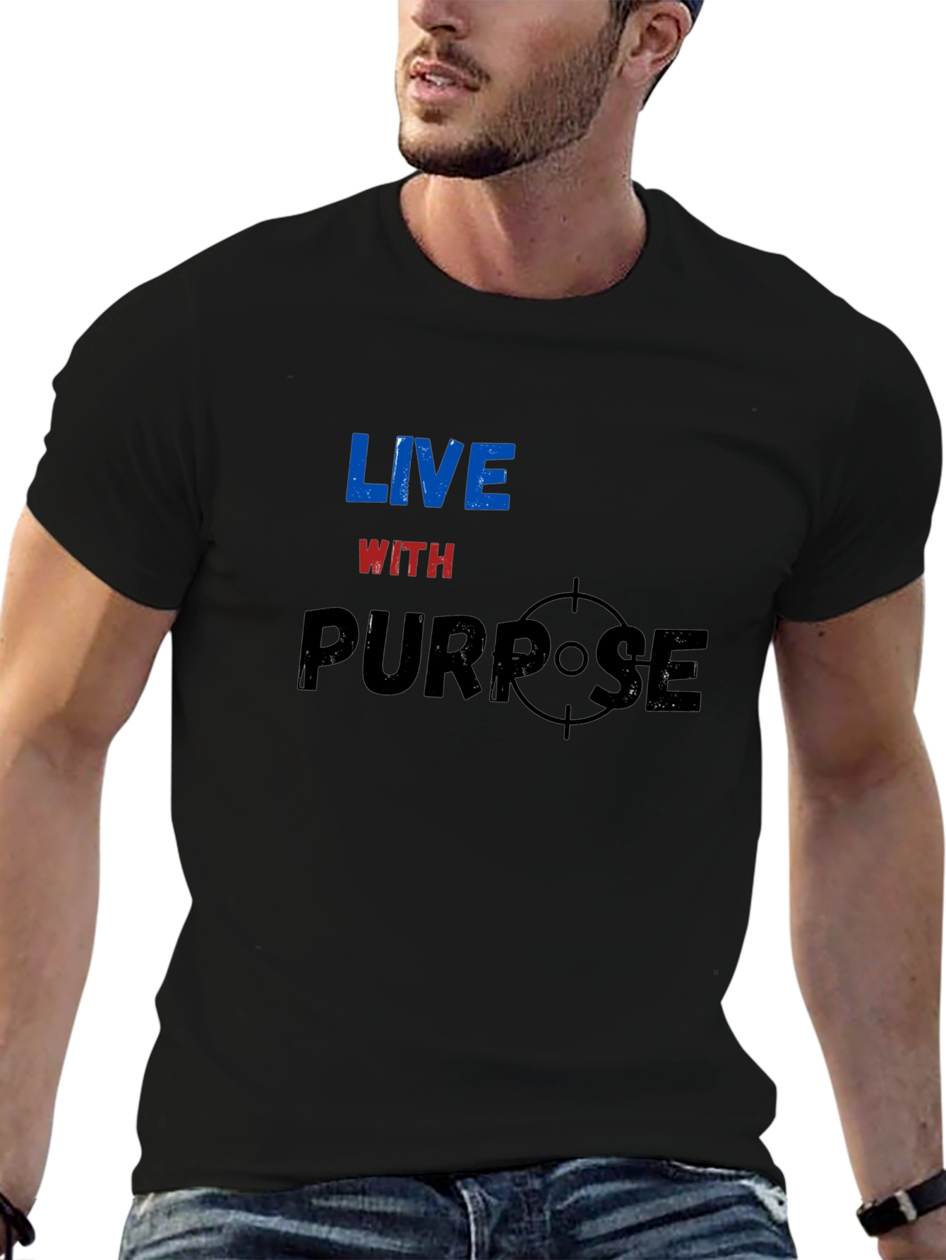 Live With Purpose Graphic T-Shirt
