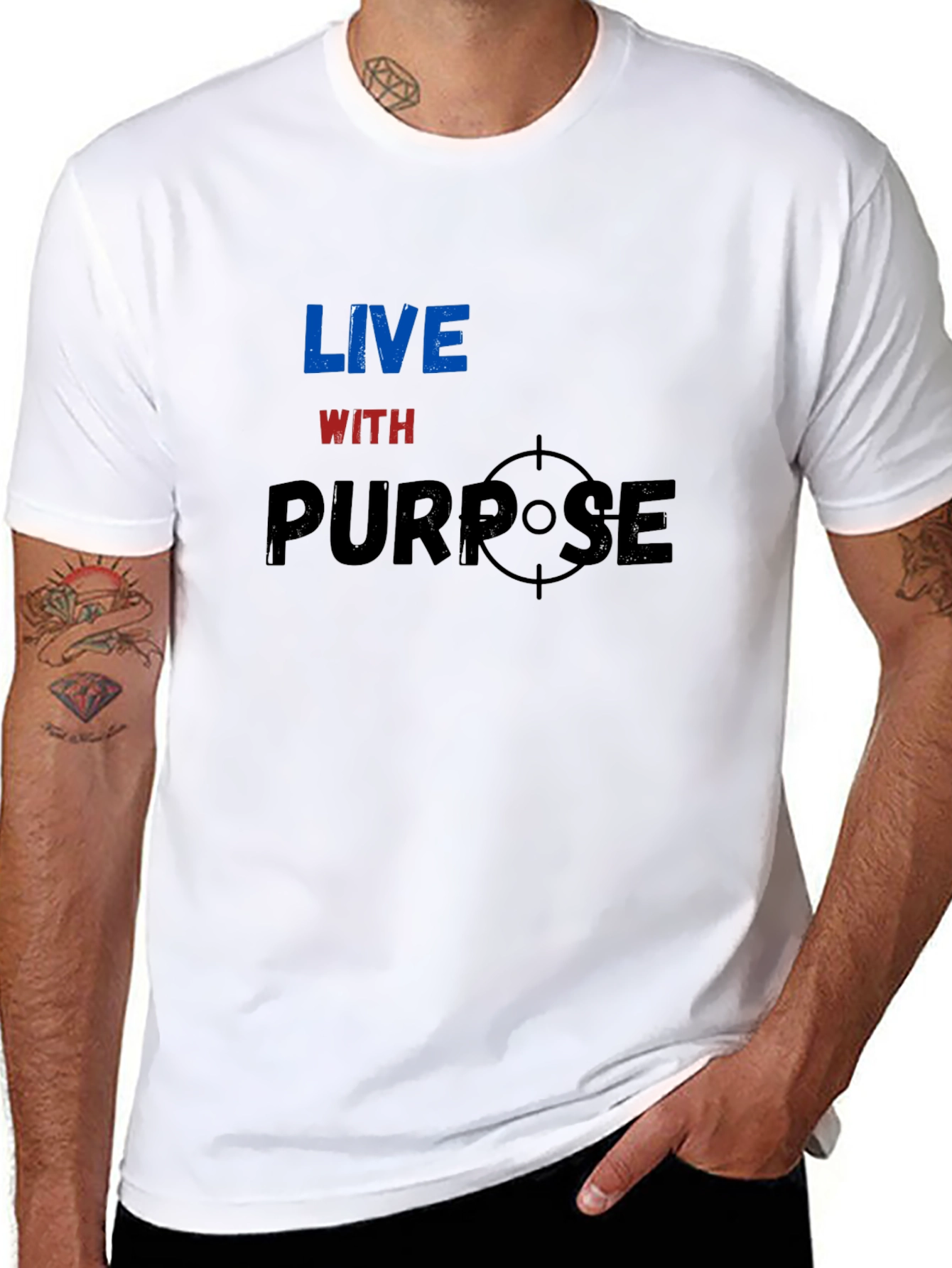 Live With Purpose Graphic T-Shirt