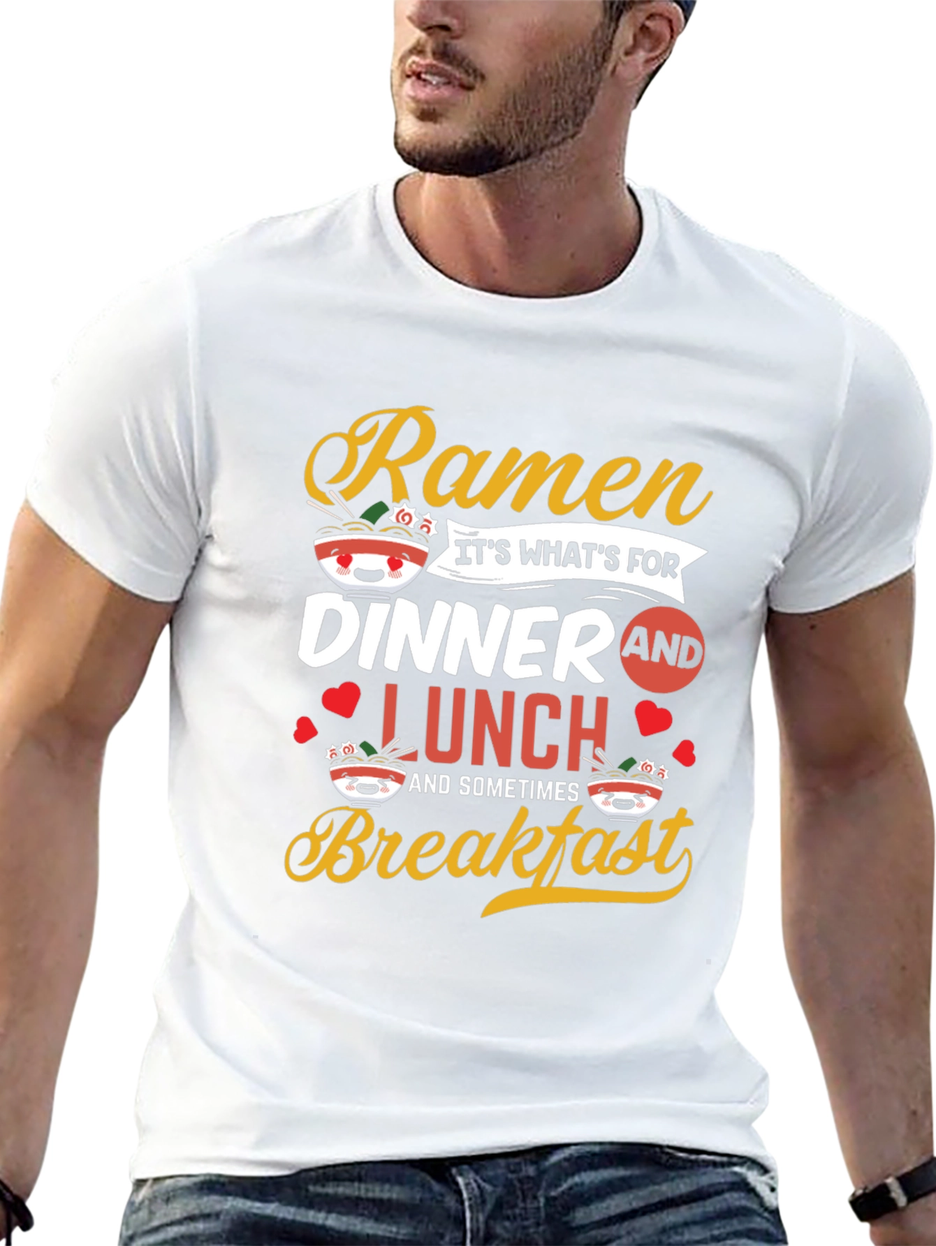 Ramen Lover T-Shirt - Dinner Lunch Breakfast
