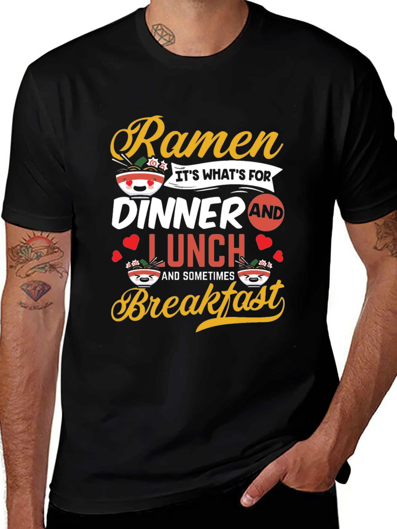 Ramen Lover T-Shirt - Dinner Lunch Breakfast