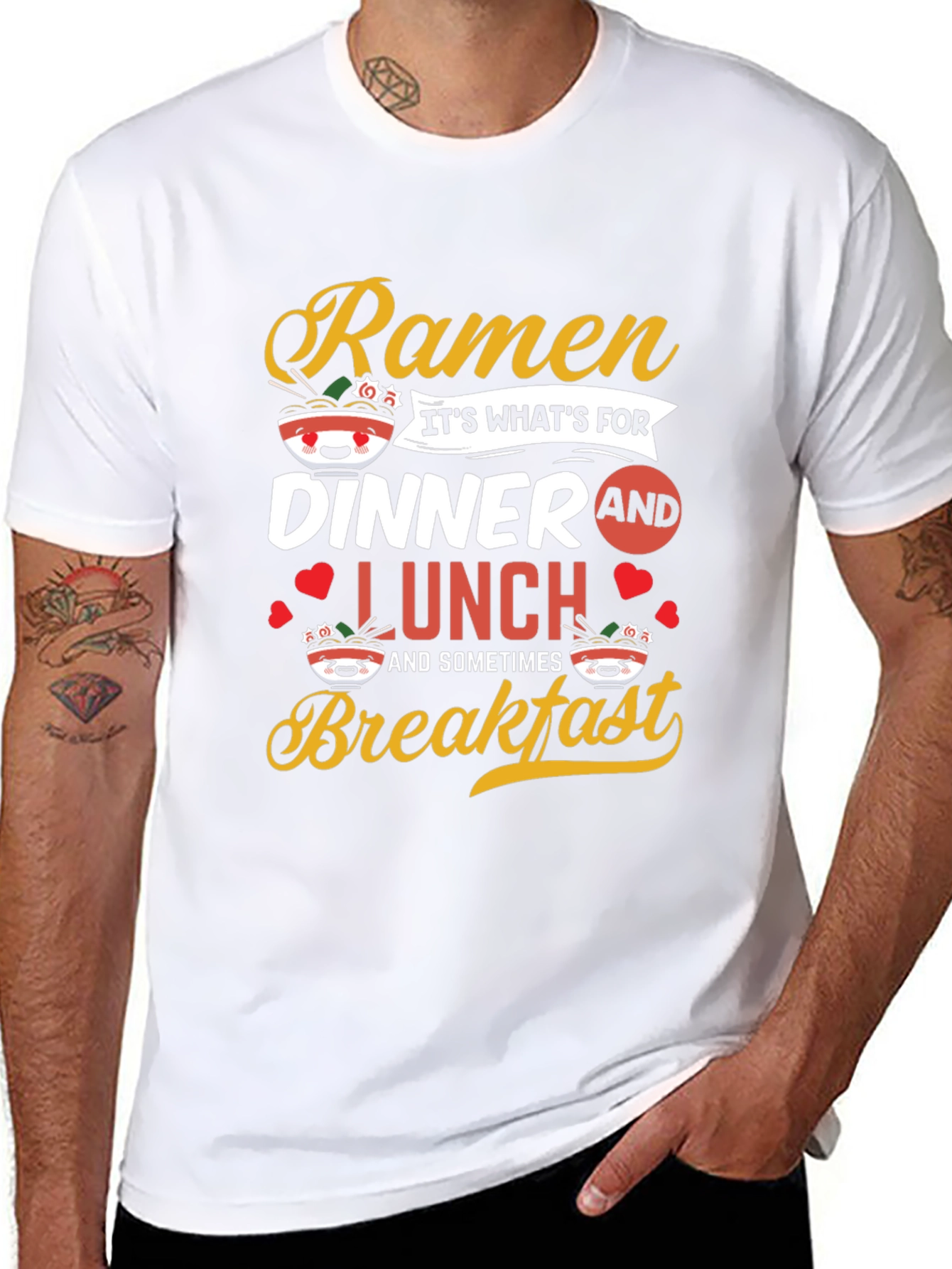 Ramen Lover T-Shirt - Dinner Lunch Breakfast
