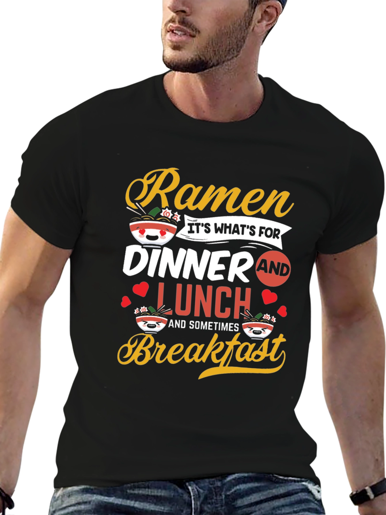 Ramen Lover T-Shirt - Dinner Lunch Breakfast